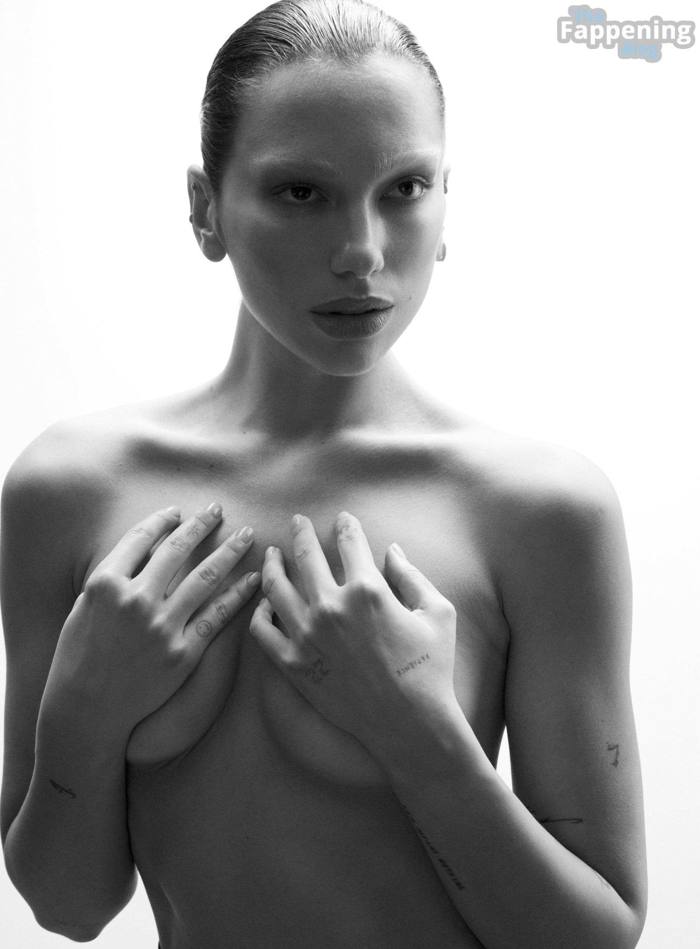 Dua Lipa Sexy &amp; Topless – Vogue France (15 Photos)