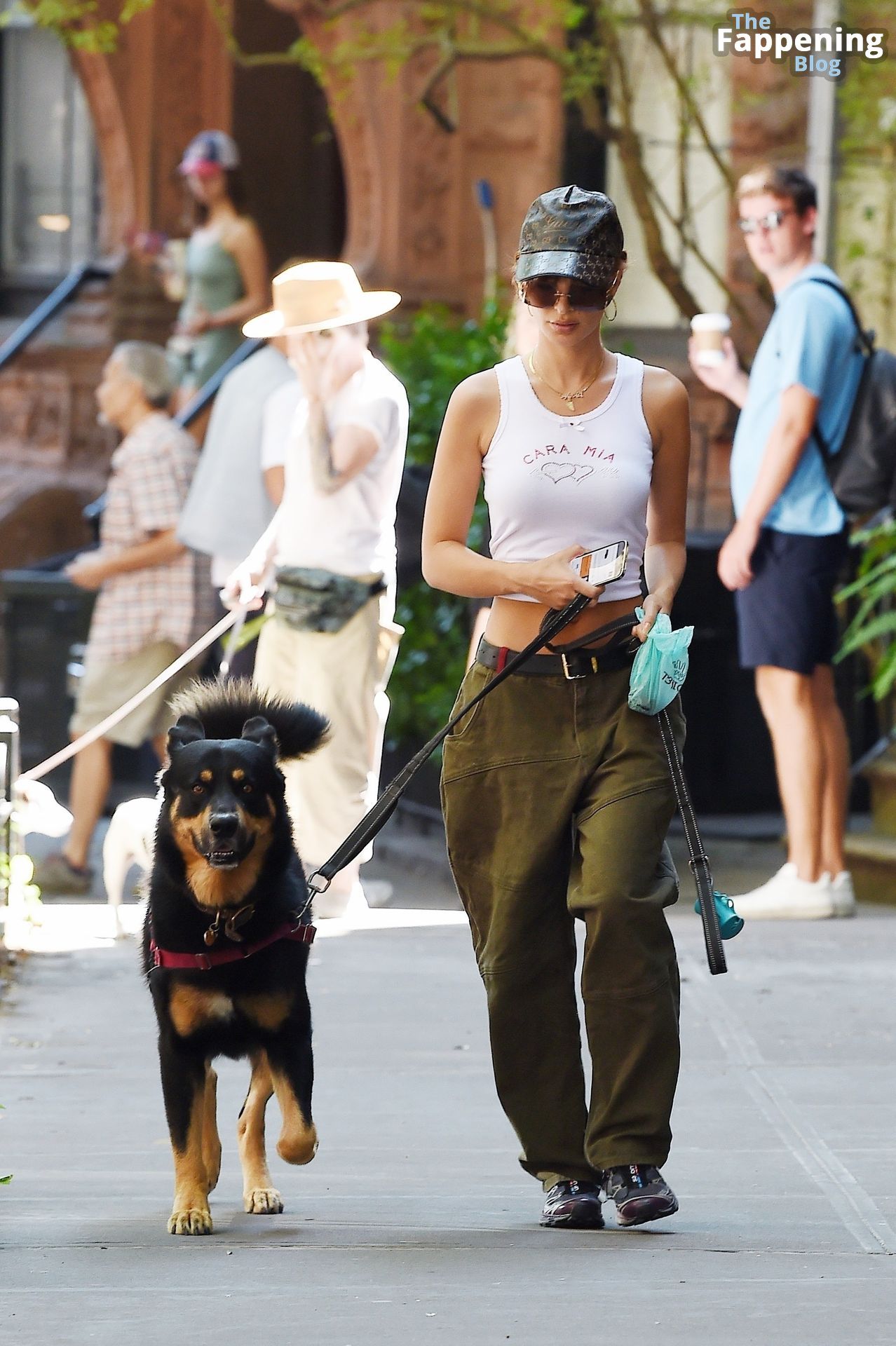 Emily Ratajkowski is Seen Taking a Morning Stroll with Colombo in New York (35 Photos)