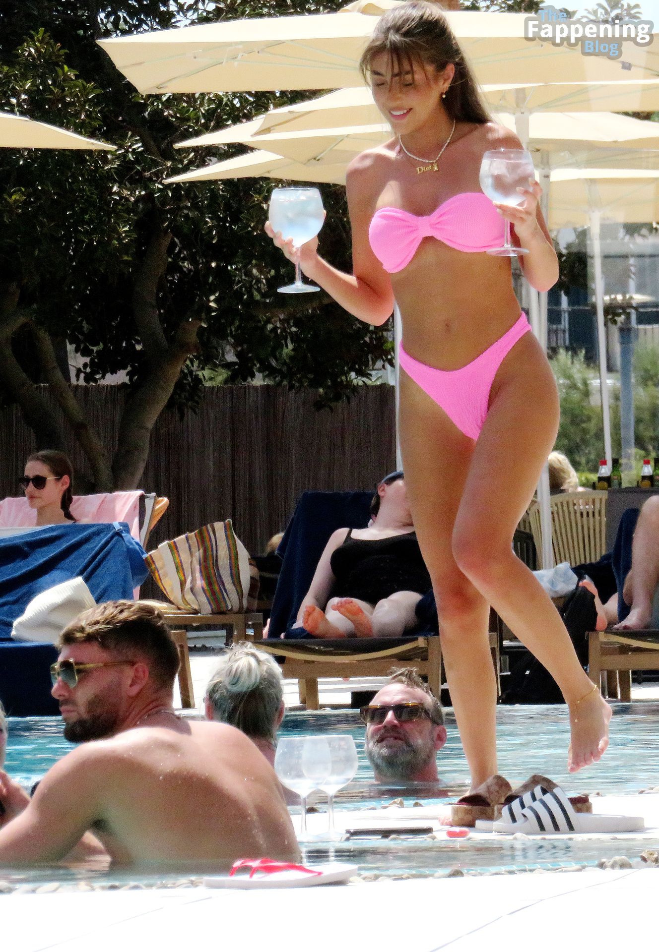 Georgia Steel Flaunts Her Sexy Bikini Body as She Enjoys Her Holiday in Mallorca (19 Photos)