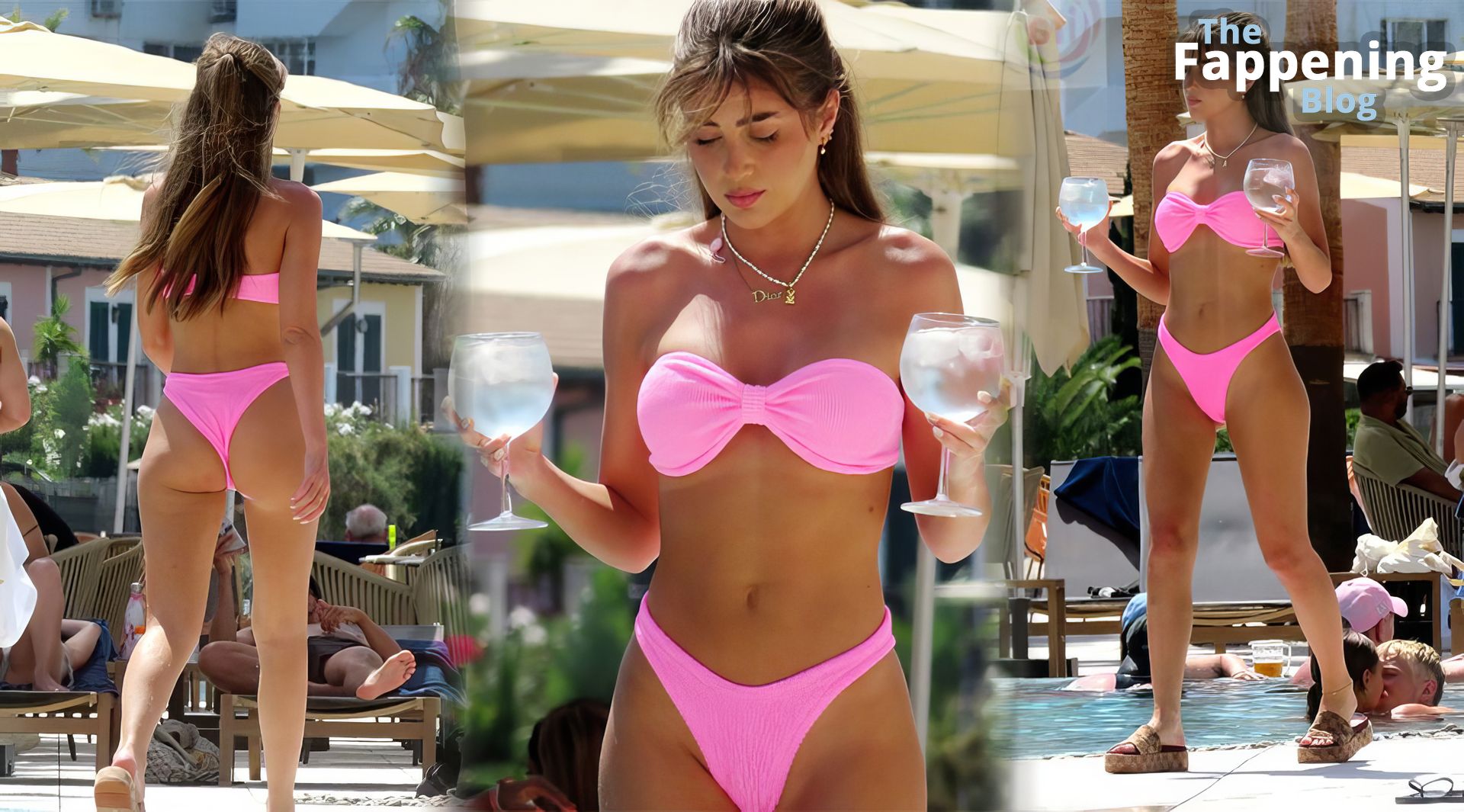 Georgia Steel Flaunts Her Sexy Bikini Body as She Enjoys Her Holiday in Mallorca (19 Photos)