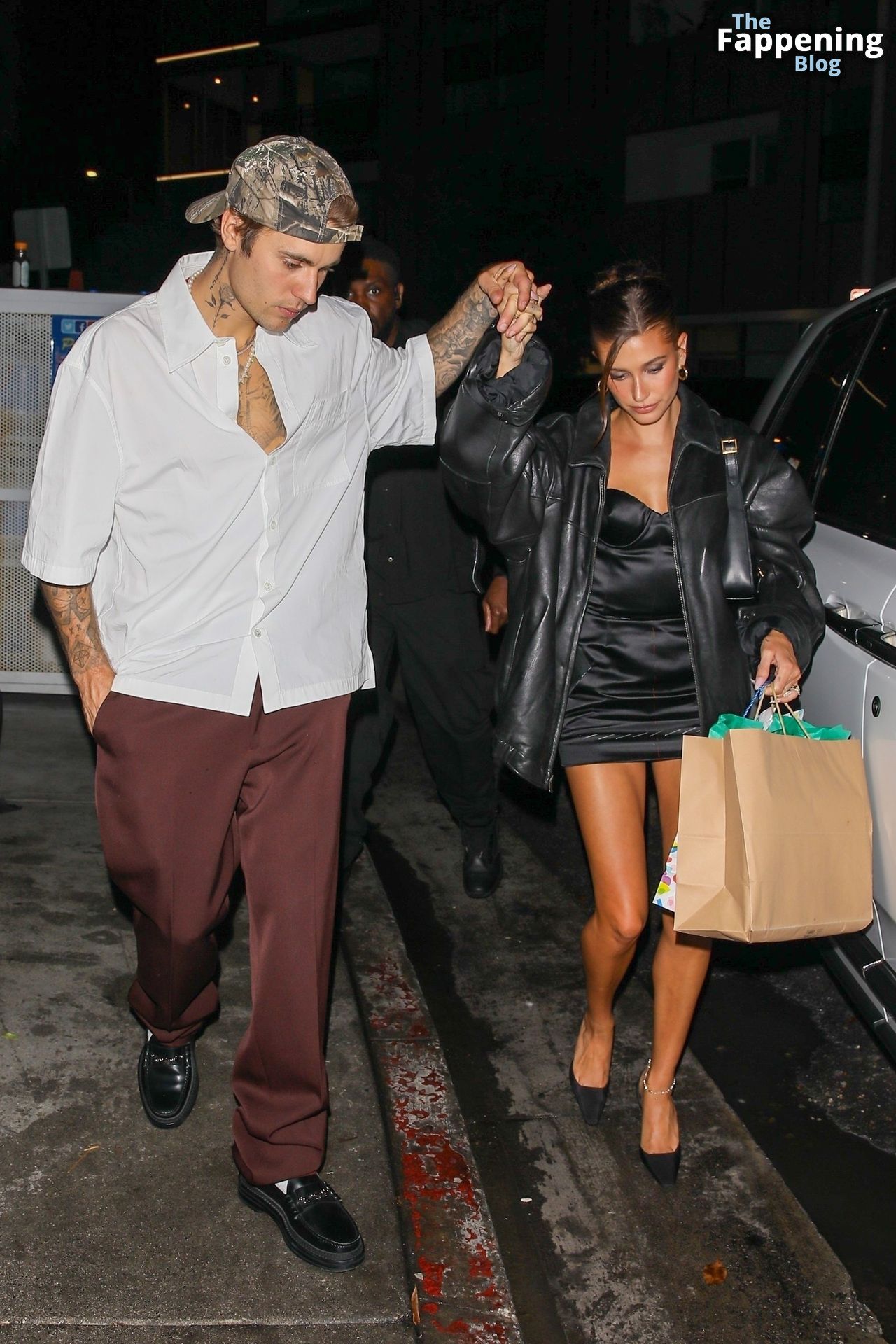 Hailey Bieber &amp; Justin Bieber are Seen Exiting The Nice Guy in LA (110 Photos)