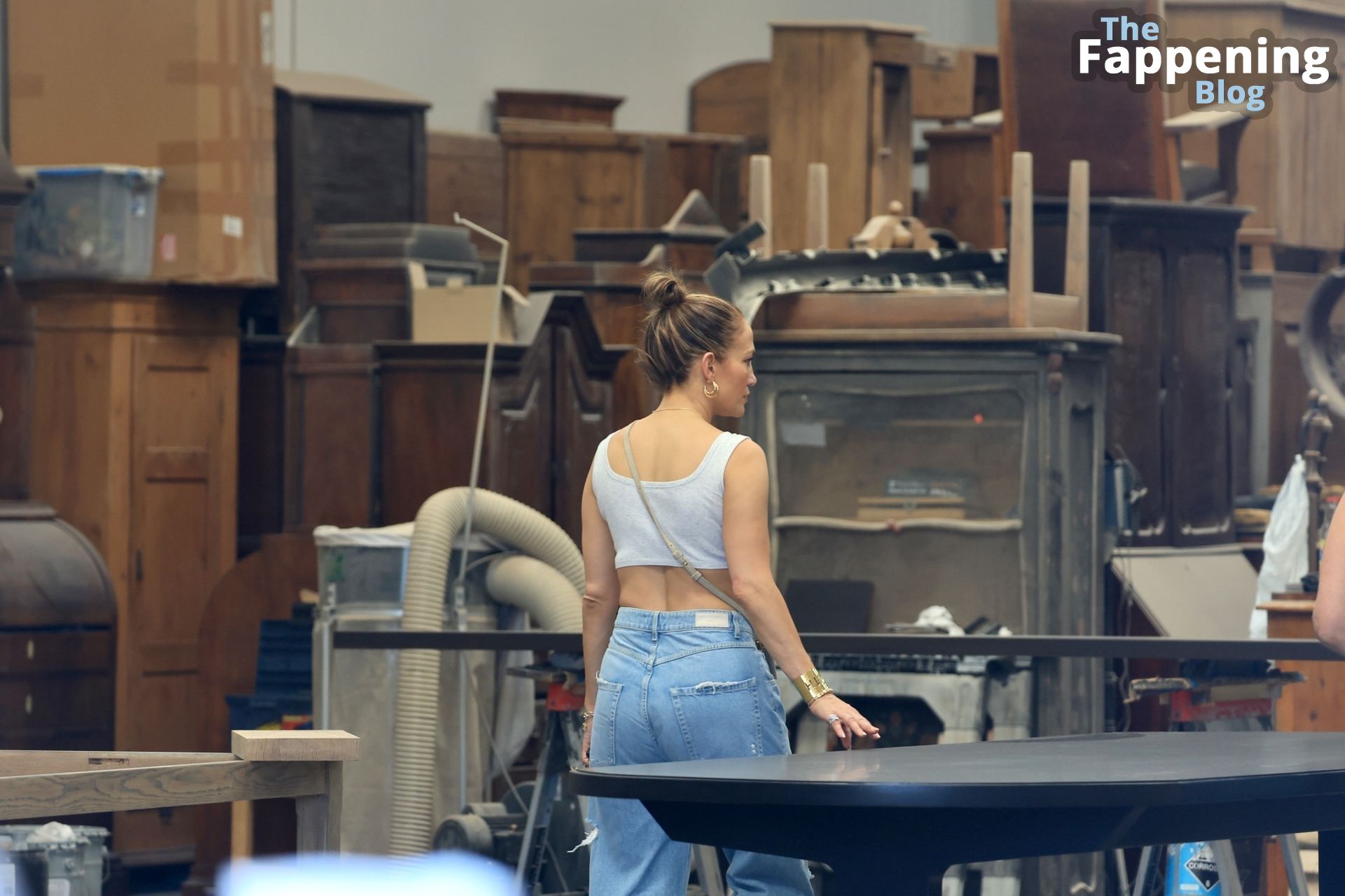 Jennifer Lopez Visits Dusty Big Daddy’s Antiques Searching For Furniture (45 Photos)