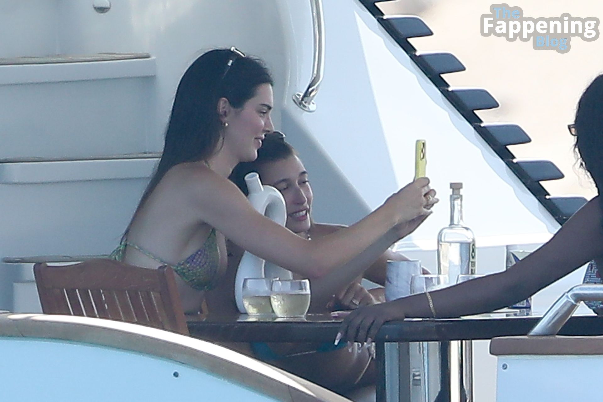 Kendall Jenner, Hailey Bieber, Justine Skye, Lori Harvey Enjoy Tequila Shots While Partying in Mexico (130 Photos)