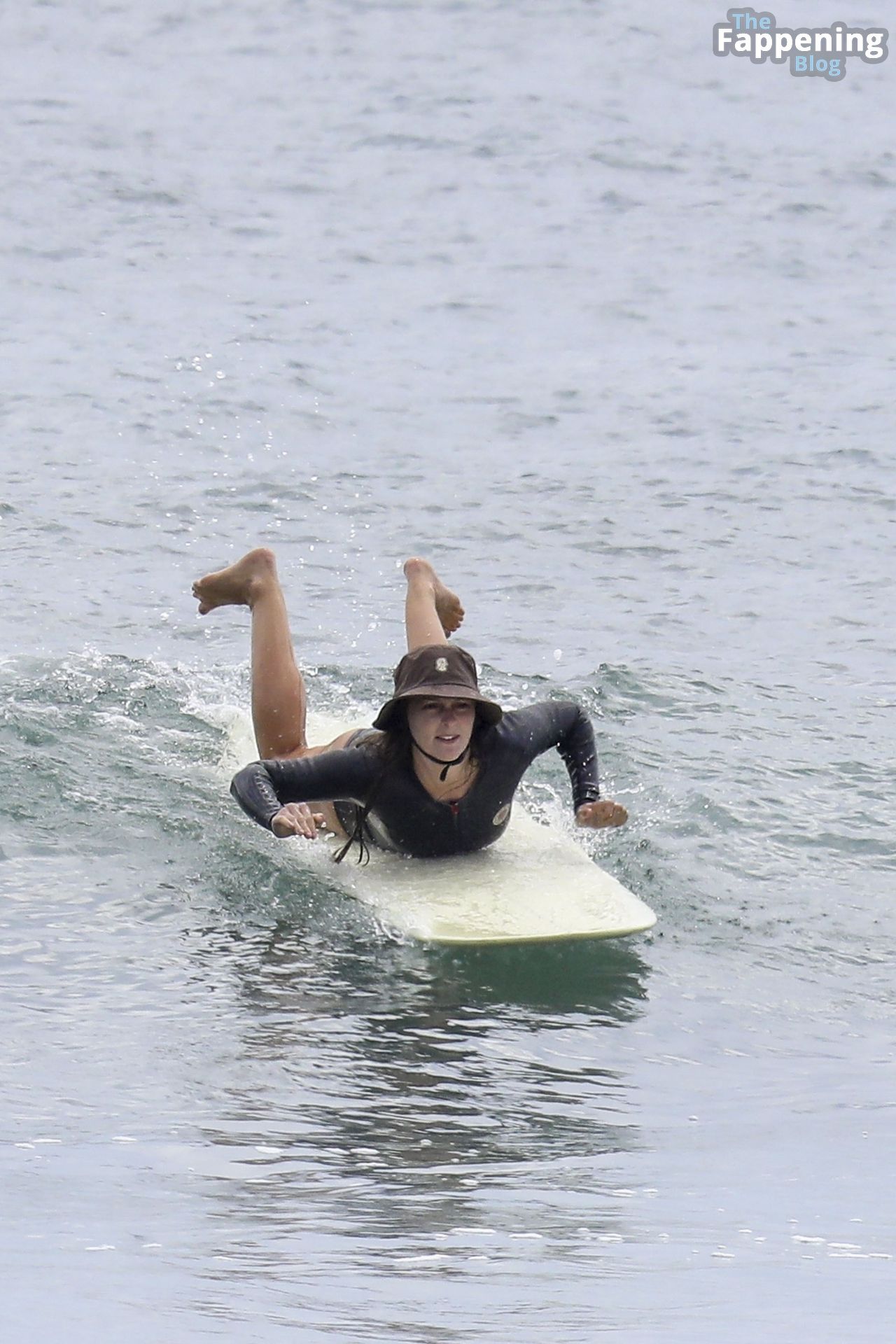 Leighton Meester Shreds During a Solo Surf Session Off the Coast of Malibu (41 Photos)