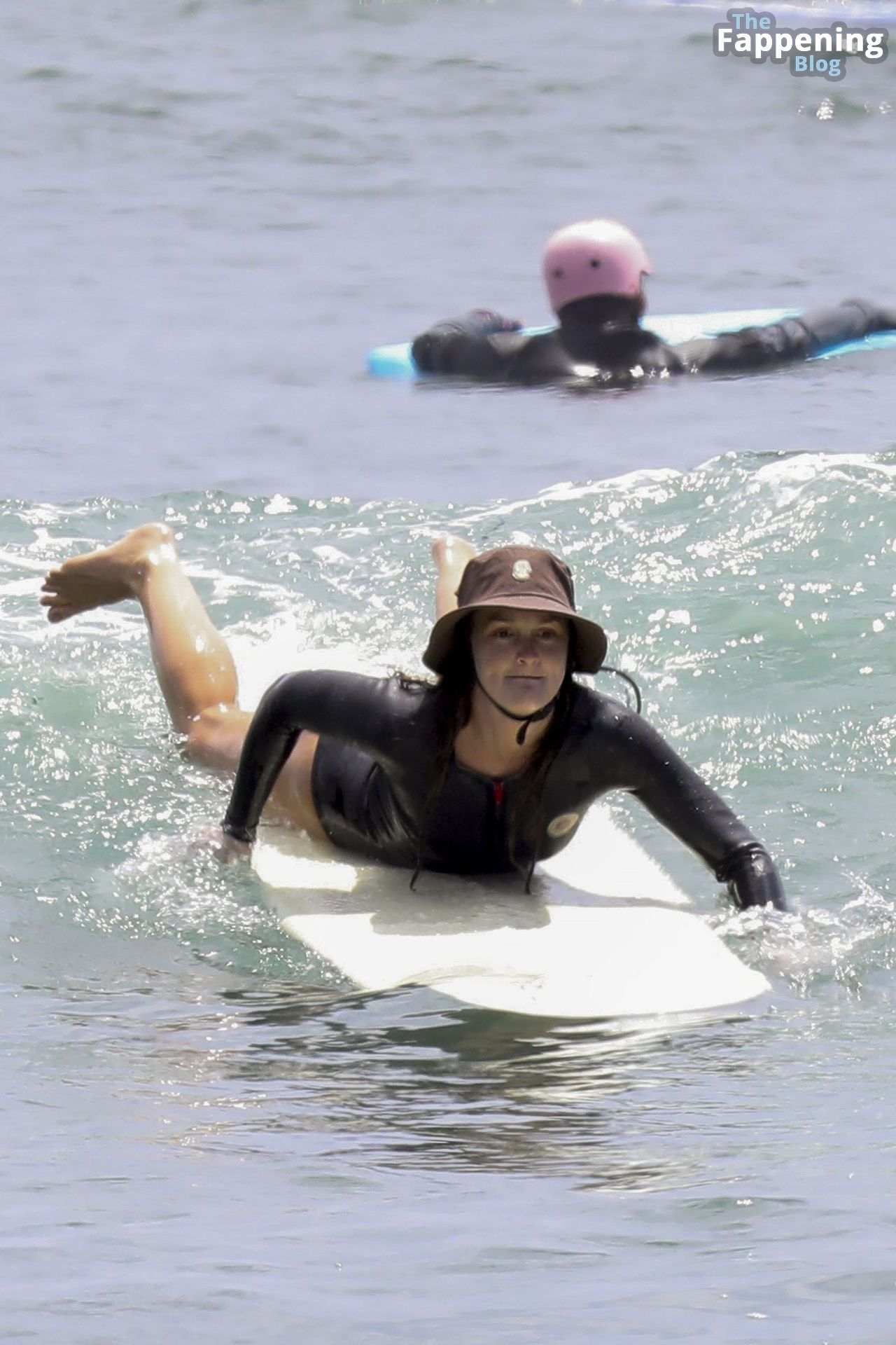 Leighton Meester Shreds During a Solo Surf Session Off the Coast of Malibu (41 Photos)