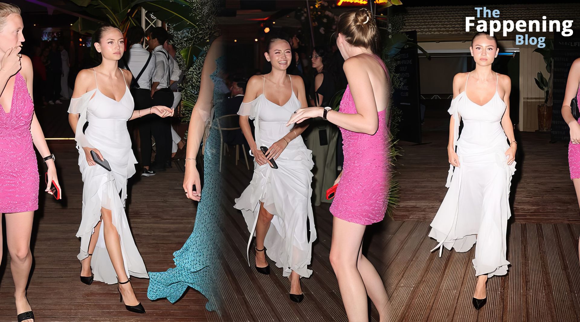 Leni Klum Stuns in a White Dress at Flavio Briatore’s Party (29 Photos)