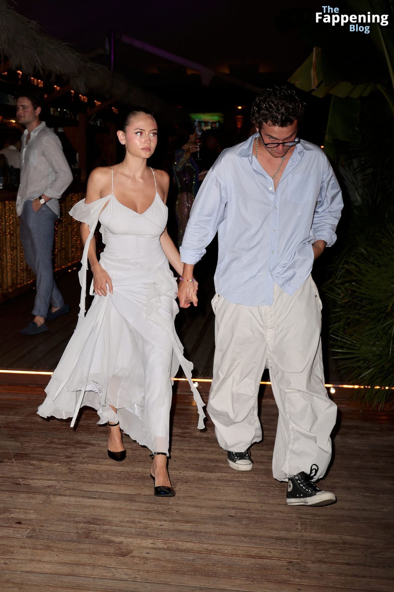 Leni Klum Stuns in a White Dress at Flavio Briatore’s Party (29 Photos)