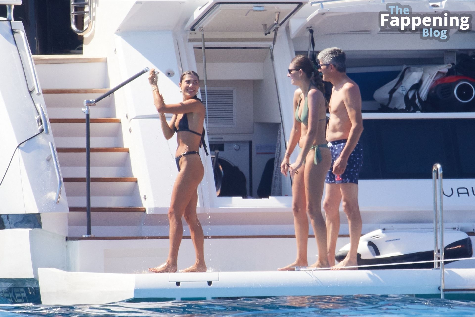 Phoebe Torrance &amp; Esteban Ocon Enjoy Their Summer Holiday on a Luxury Yacht in Saint-Tropez (34 Photos)