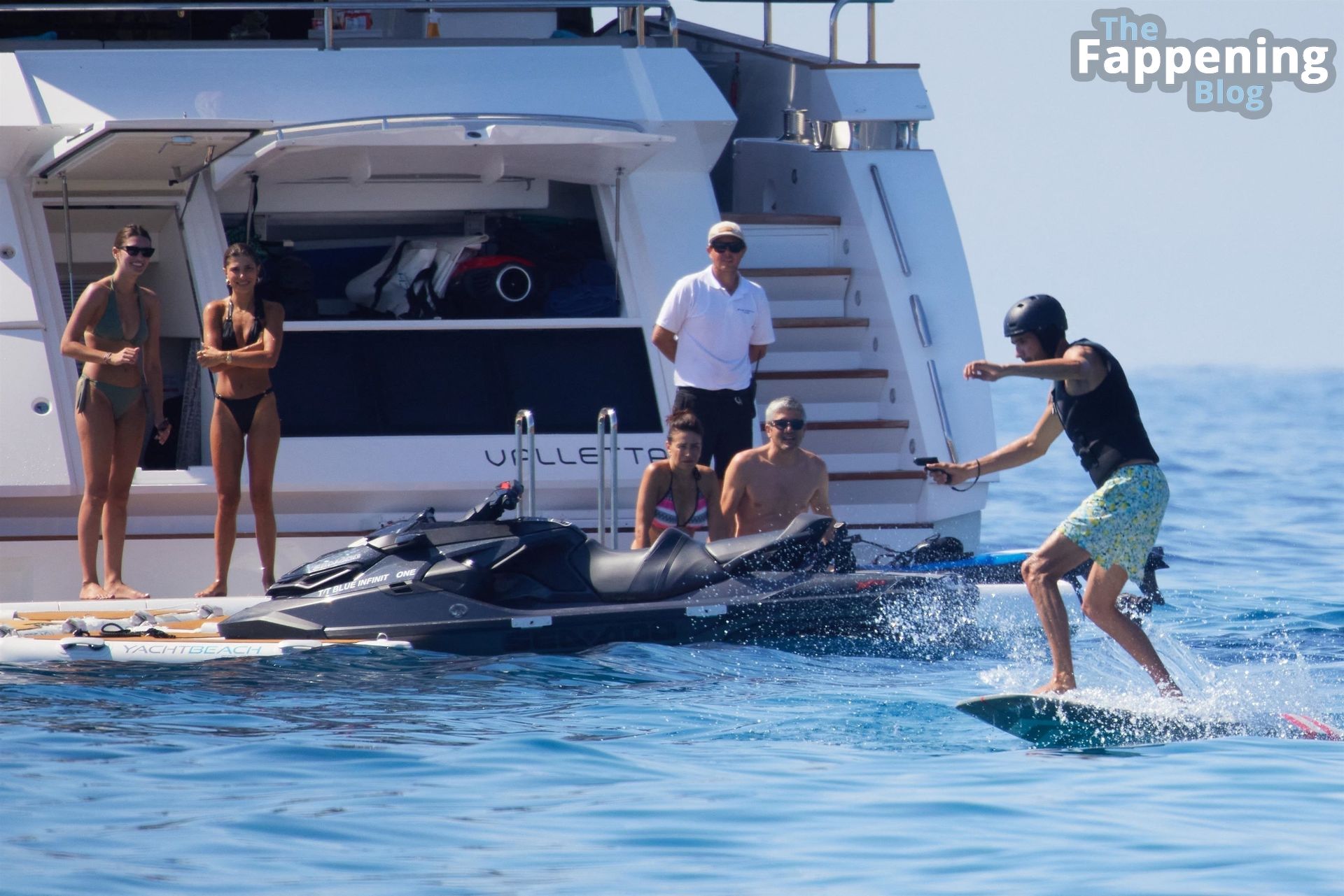 Phoebe Torrance &amp; Esteban Ocon Enjoy Their Summer Holiday on a Luxury Yacht in Saint-Tropez (34 Photos)