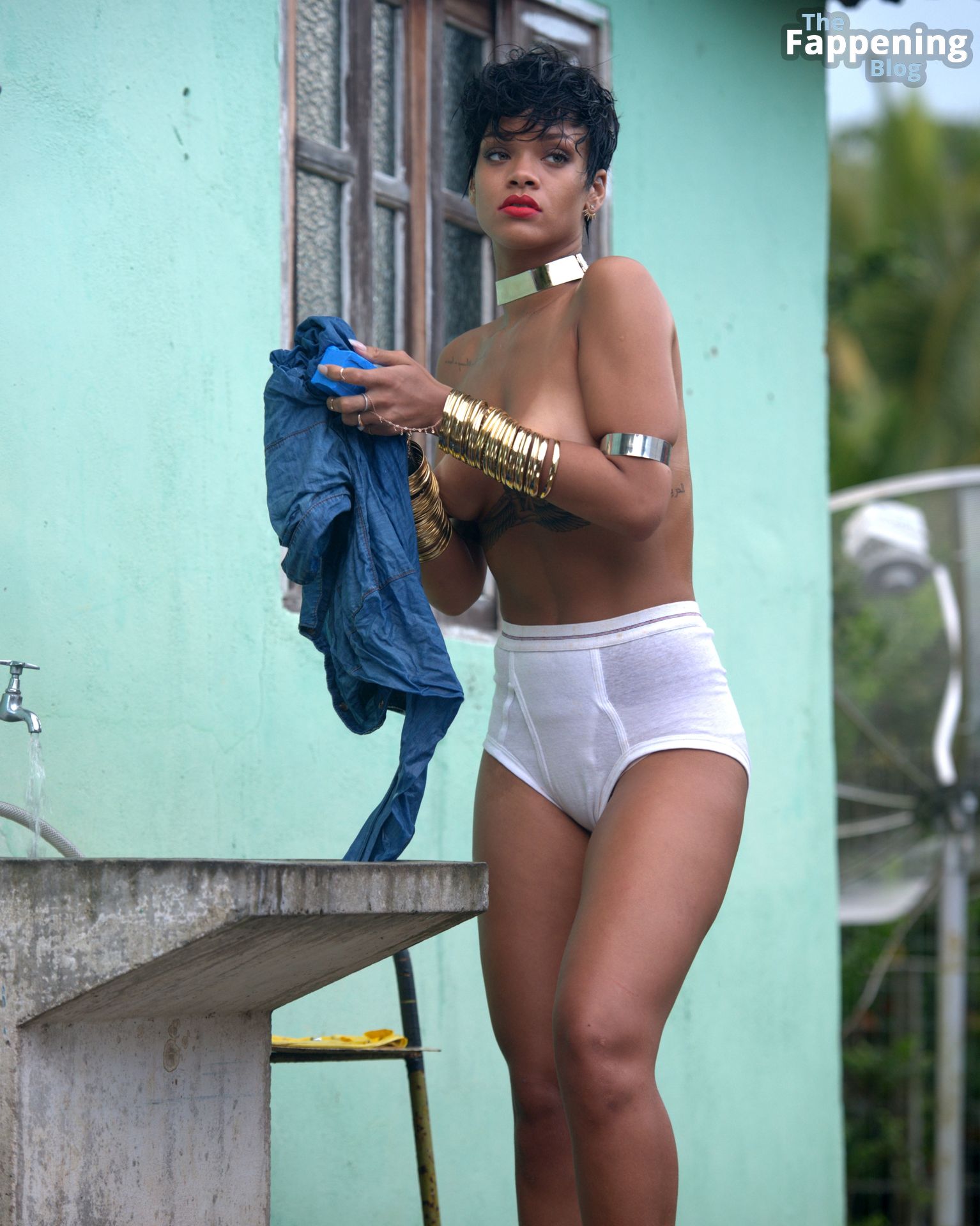 Rihanna Nude Photos and Videos 2023 #TheFappening pic