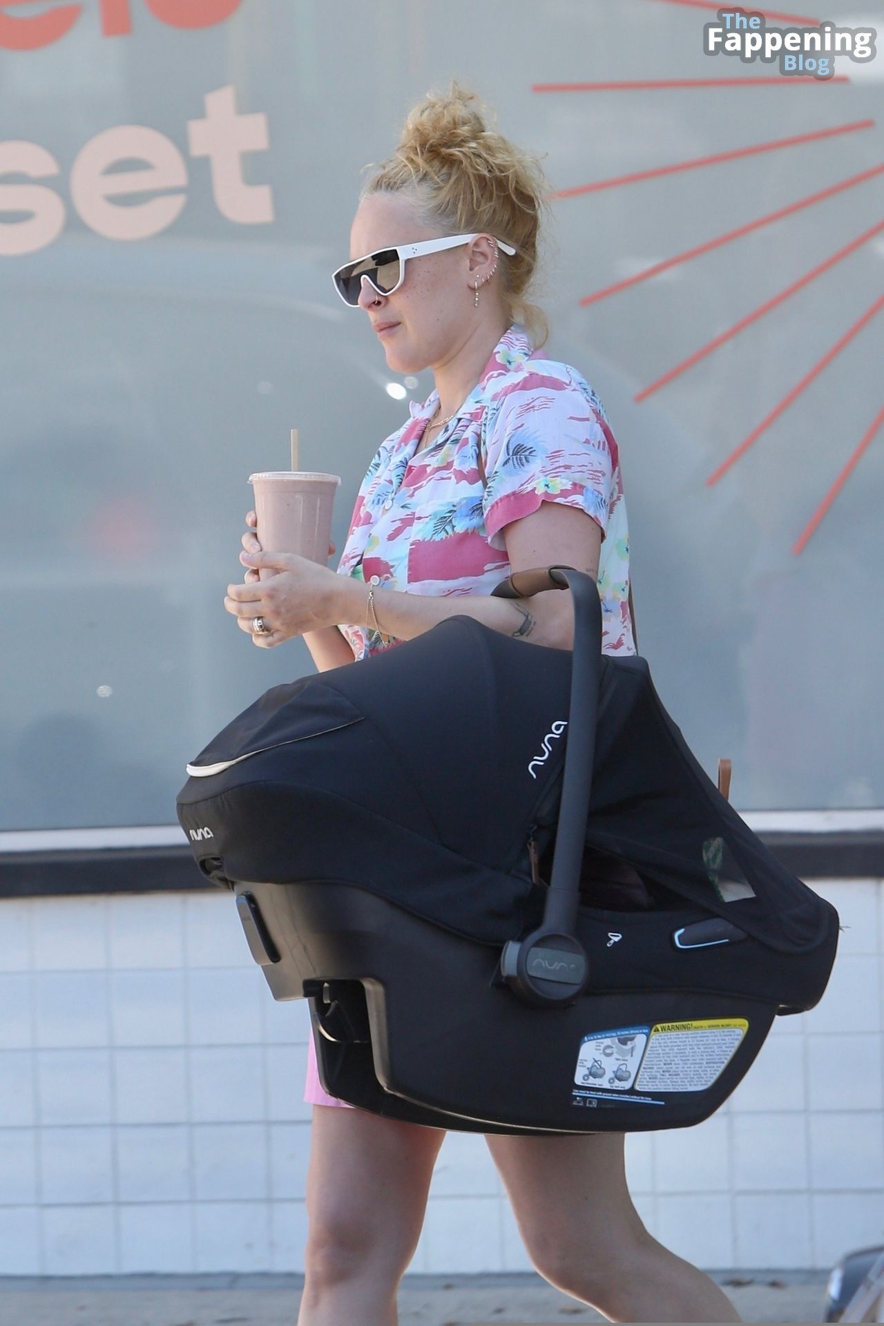 Rumer Willis Grabs a Smoothie While Out with Her Baby in West Hollywood (54 Photos)