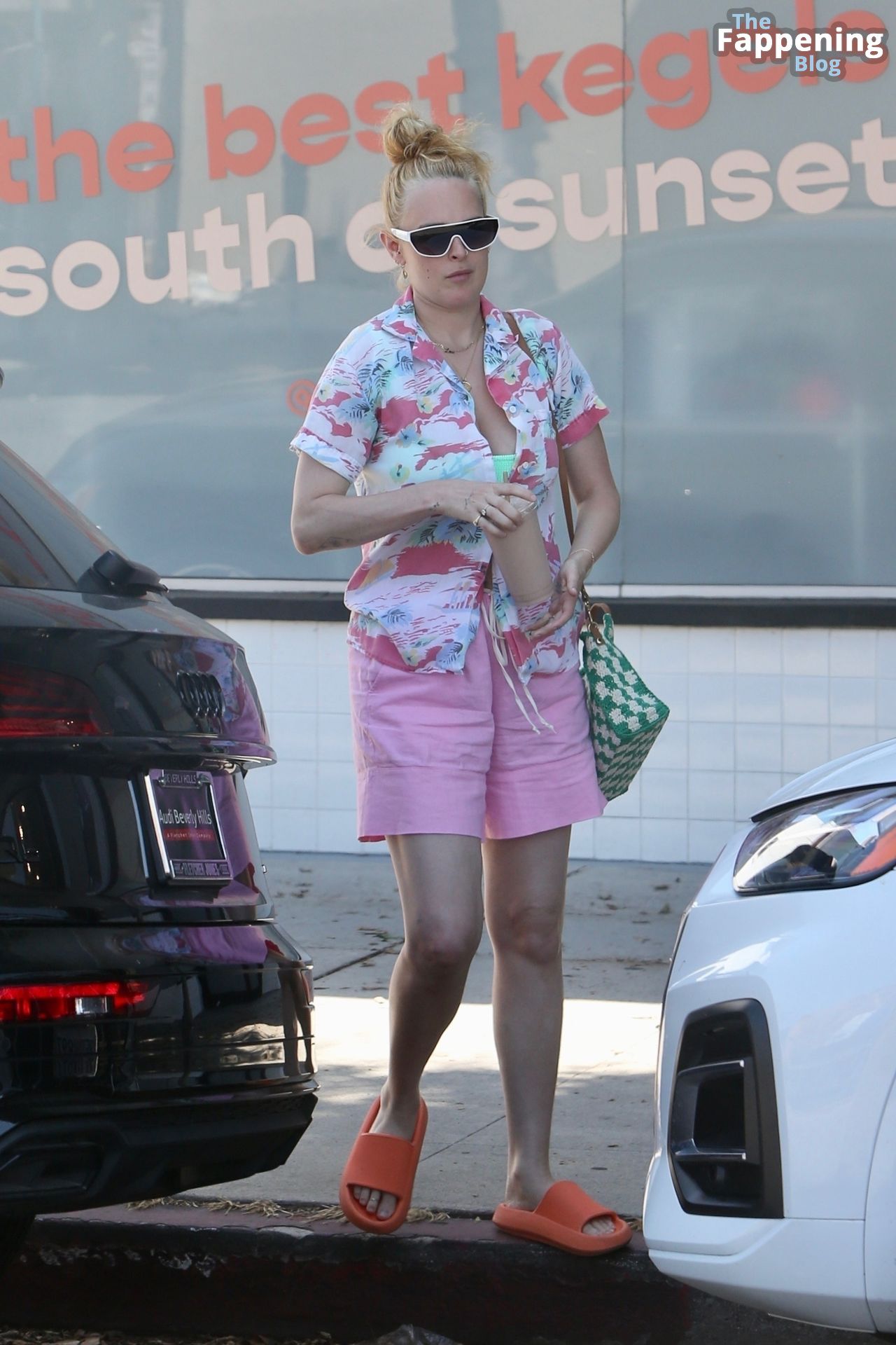 Rumer Willis Grabs a Smoothie While Out with Her Baby in West Hollywood (54 Photos)