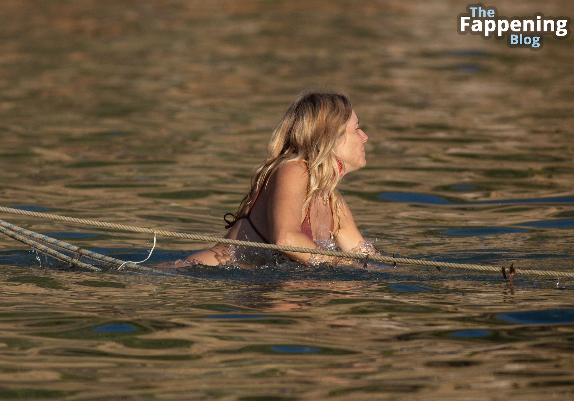 Pregnant Sienna Miller Splashes in the Waves in Ibiza (105 Photos)