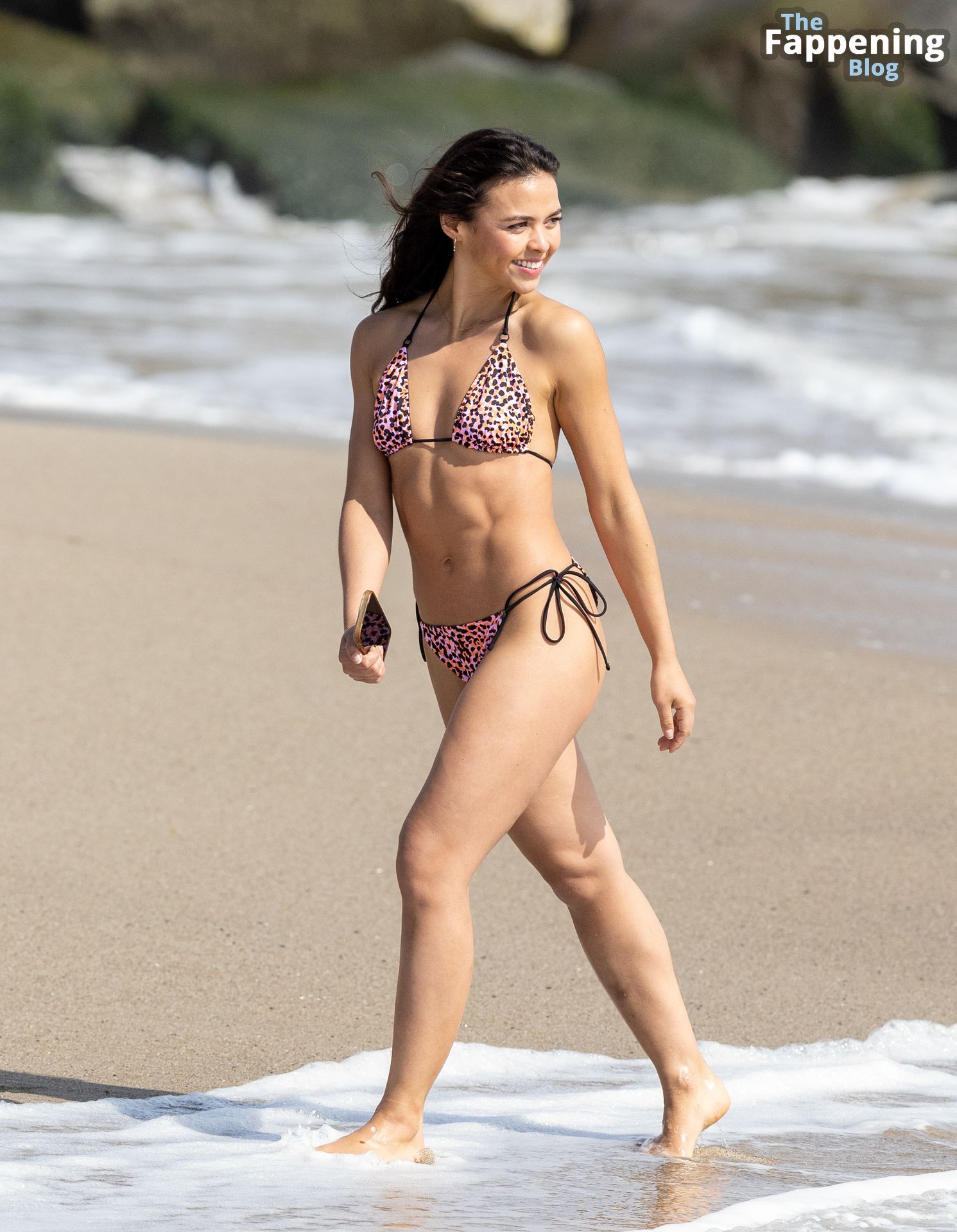 Vanessa Bauer Sexy on Beach Bikini 1