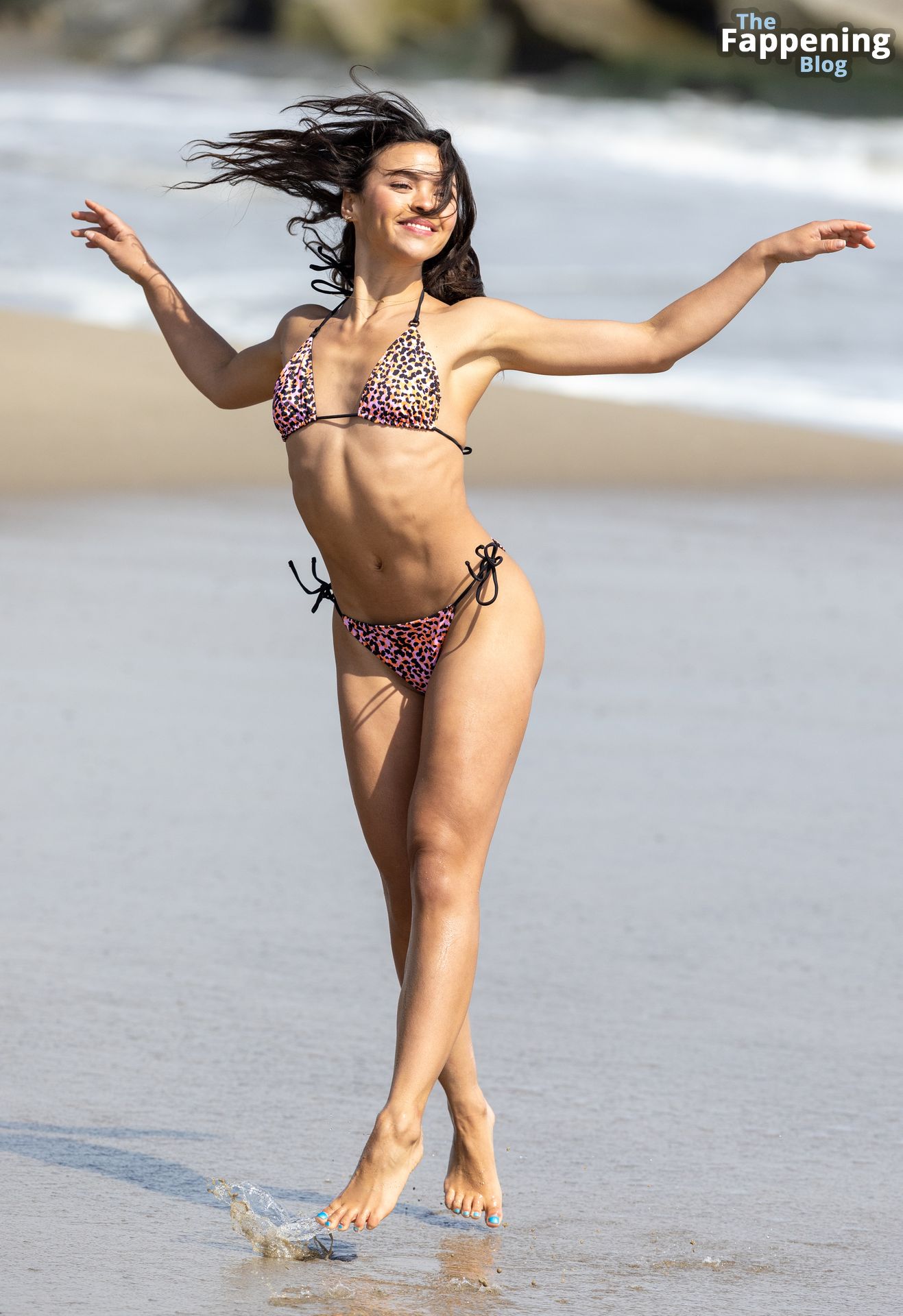 Vanessa Bauer Shows Off Her Sexy Bikini Body on the Beach in Faro (29 Photos)