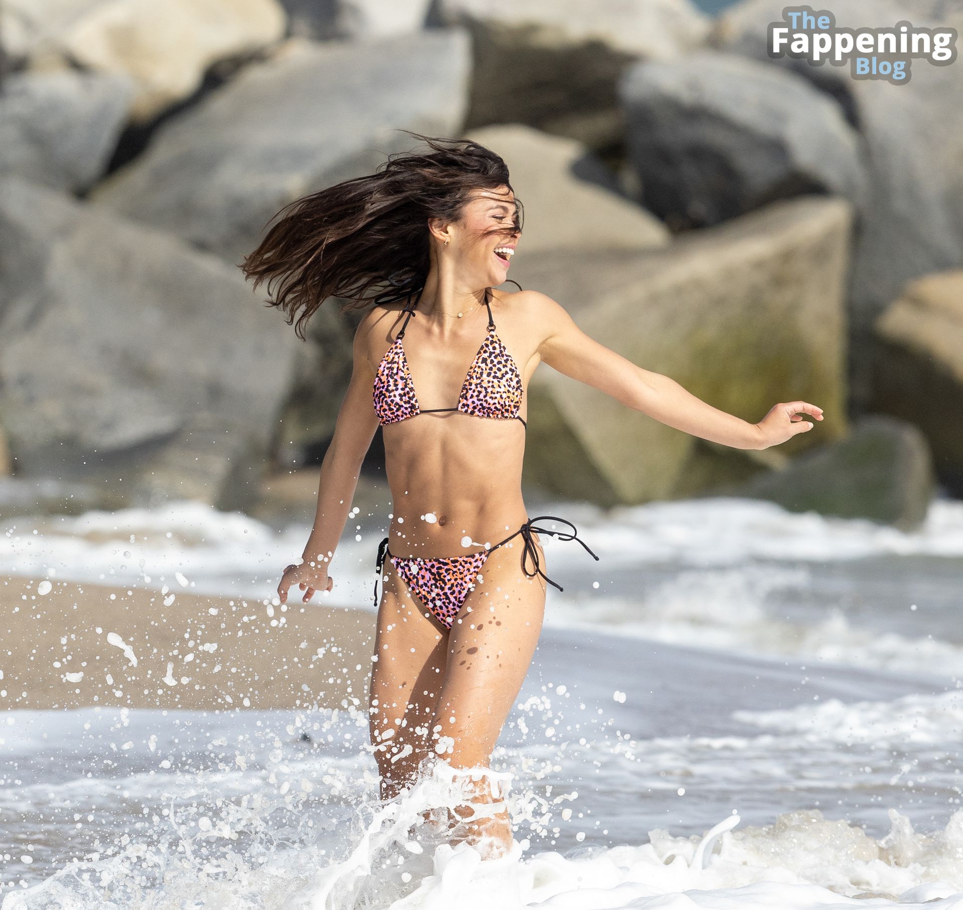 Vanessa Bauer Shows Off Her Sexy Bikini Body on the Beach in Faro (29 Photos)