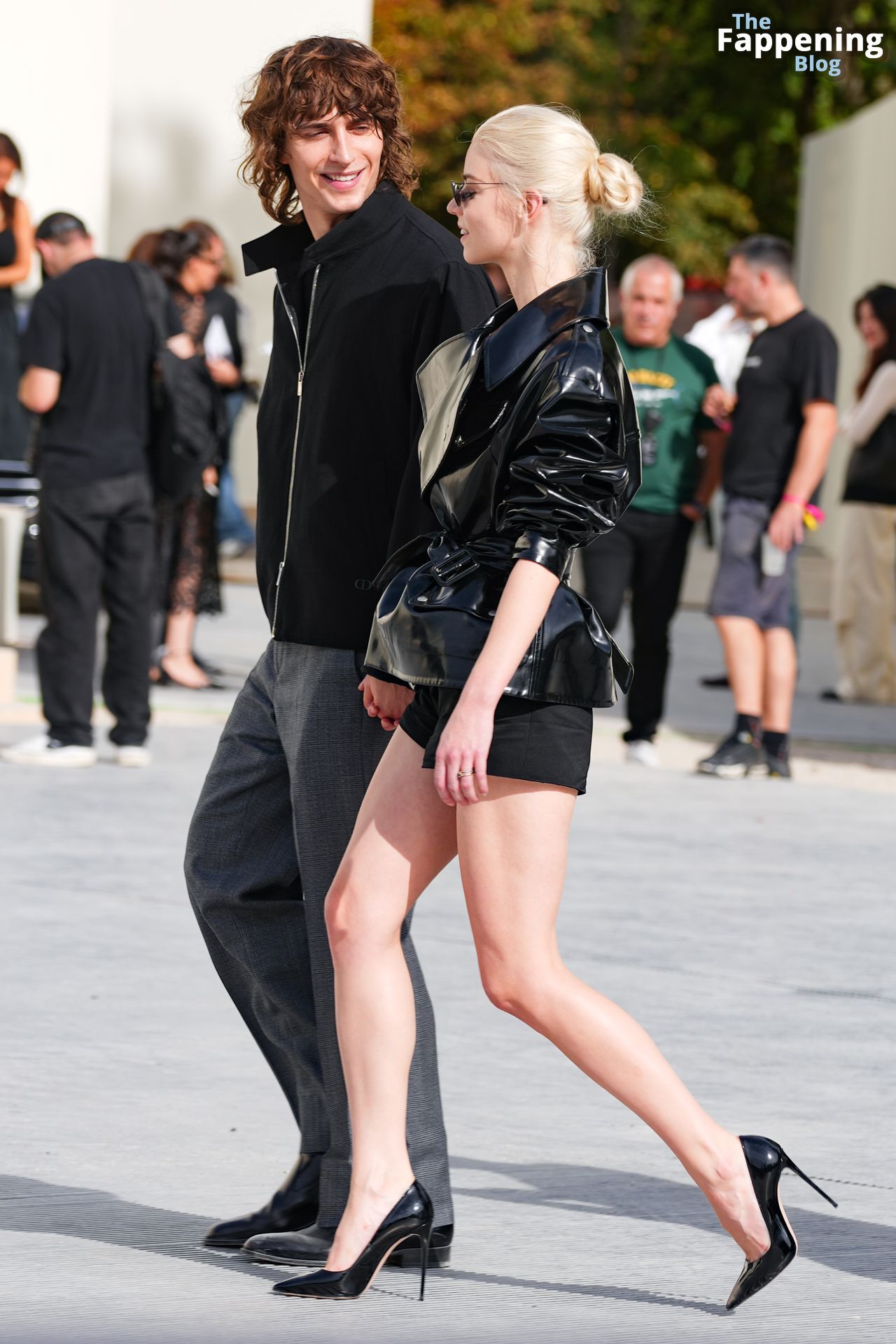Anya Taylor-Joy Flaunts Her Sexy Legs at the Christian Dior Spring/Summer 2024 Show in Paris (38 Photos)