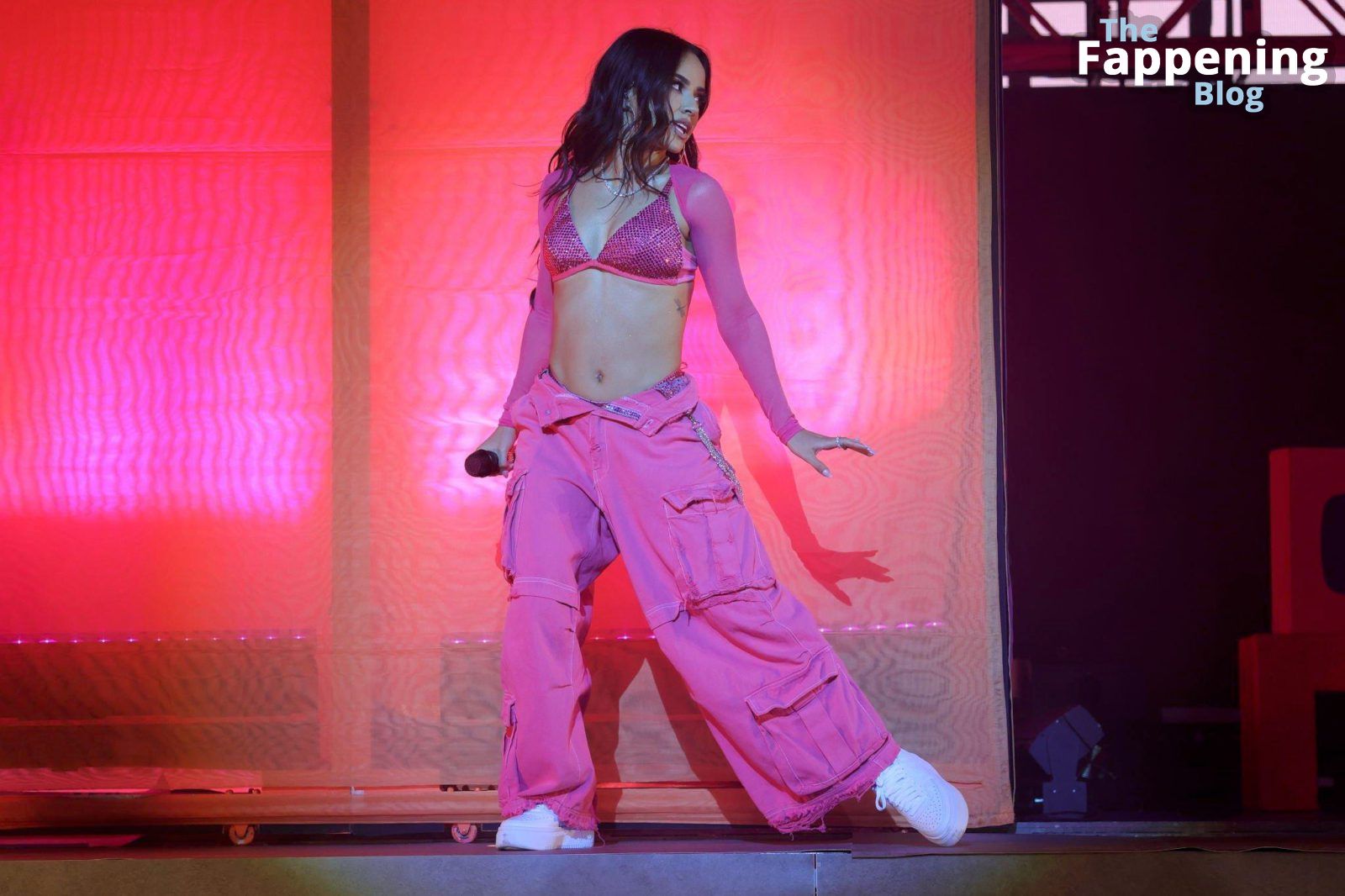Becky G Performs on Stage in NYC (29 Photos)