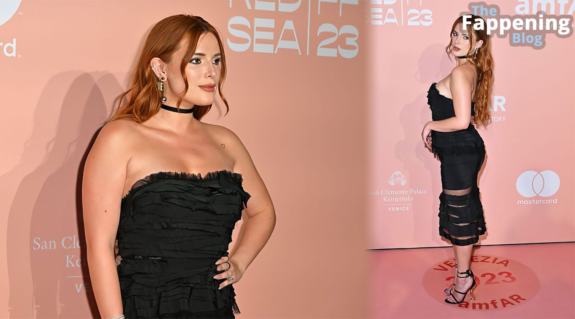 Bella Thorne Looks Stunning at the amfAR Gala Venezia (33 Photos)