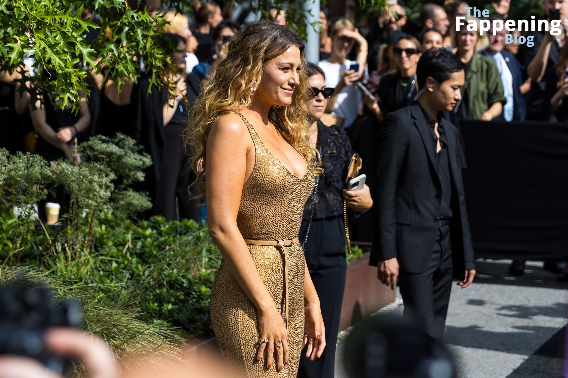 Busty Blake Lively Attends a Michael Kors Fashion Show (135 Photos)