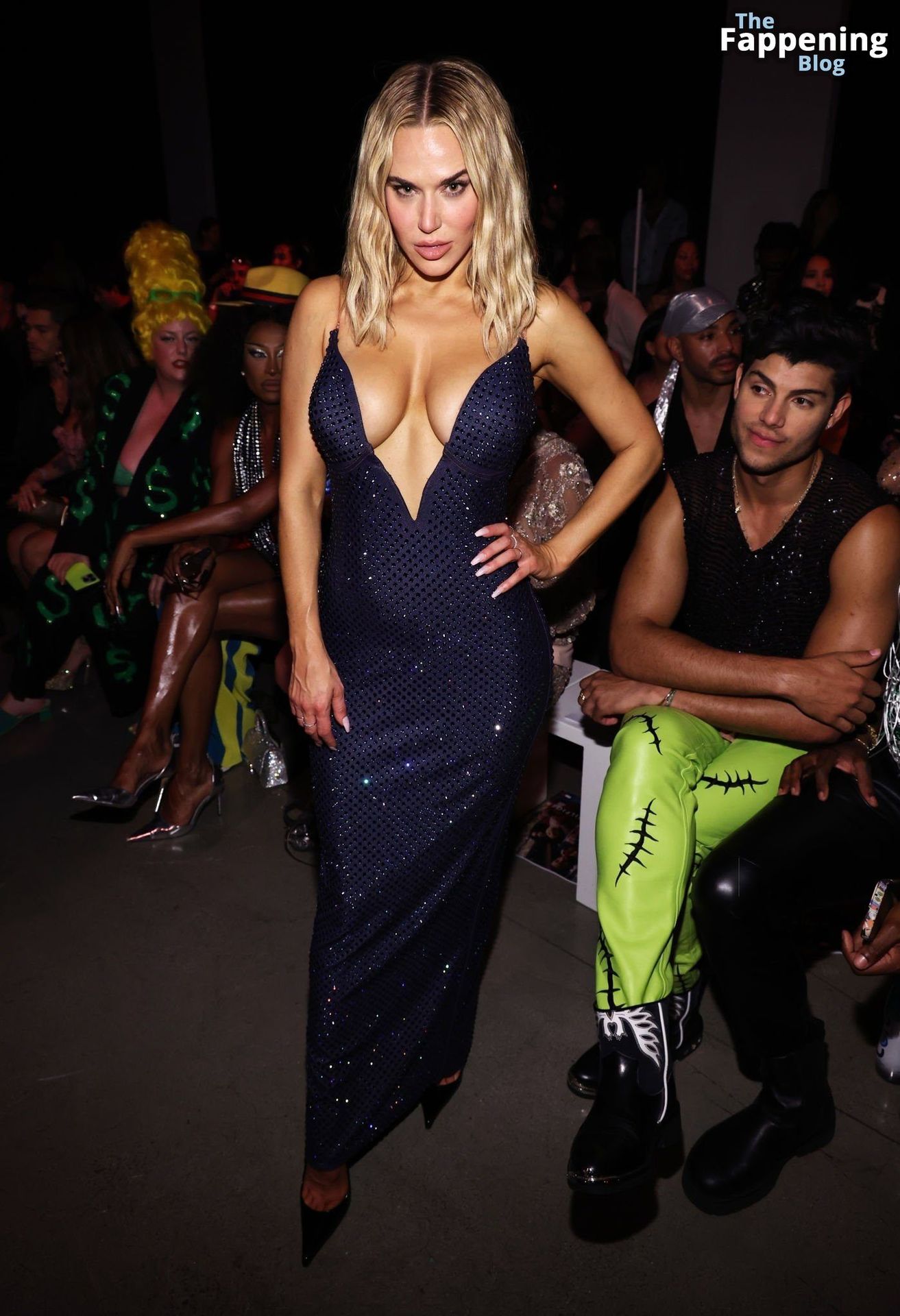 CJ Perry Shows Her Huge Boobs at the New York Fashion Week (17 Photos)