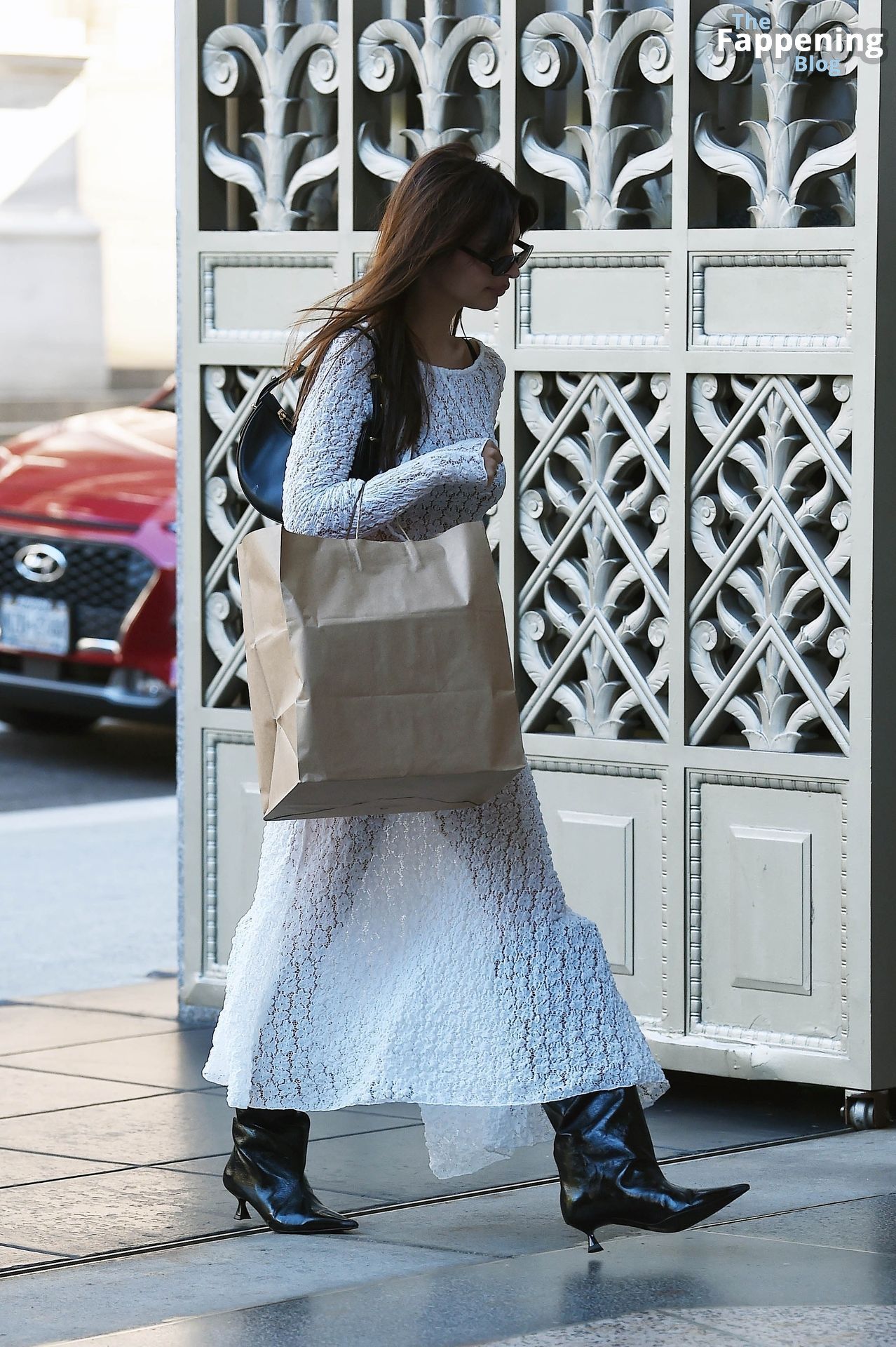 Emily Ratajkowski Wears a White See-Through Dress in NYC (101 Photos)