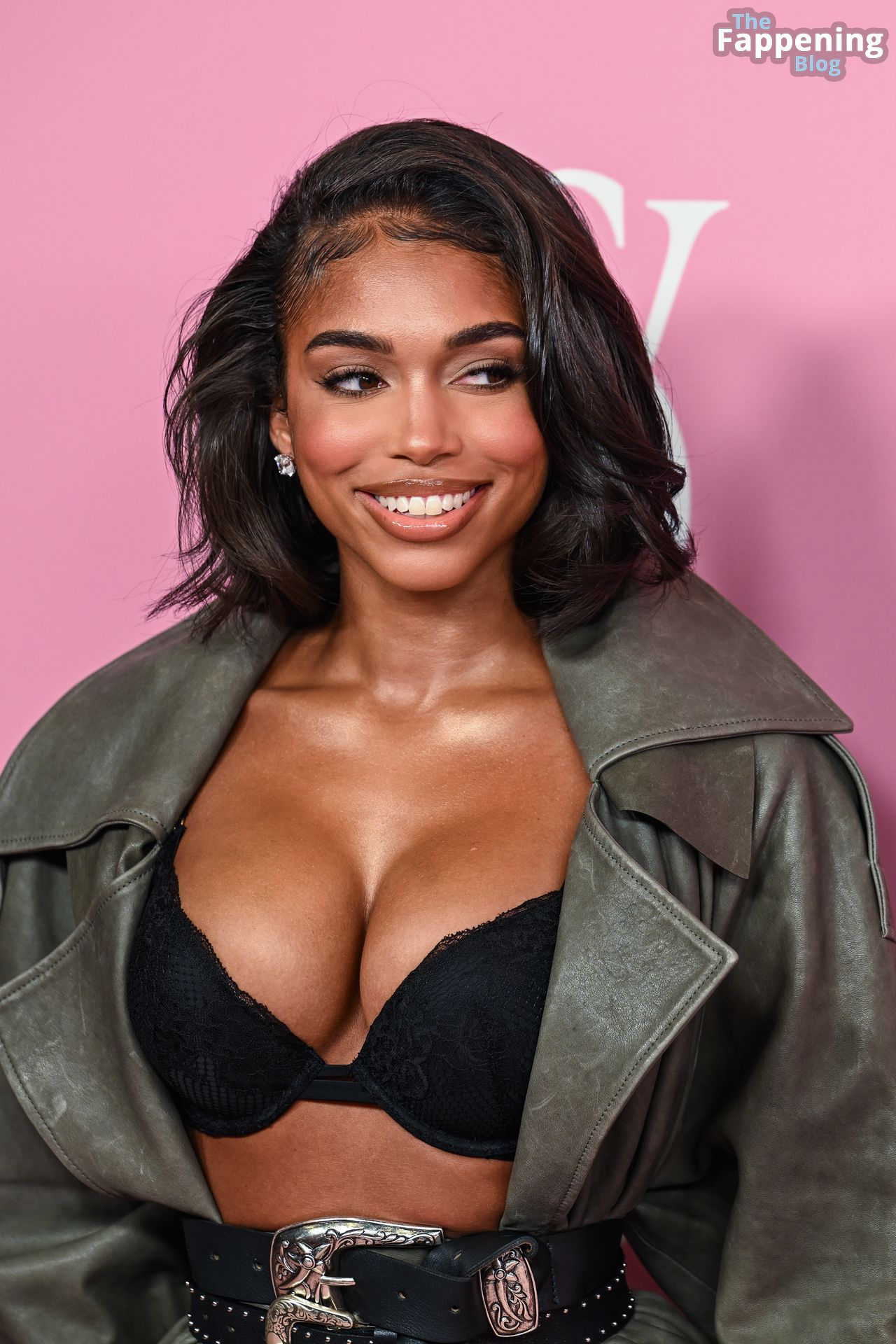 Lori Harvey Displays Her Perfect Boobs at the Victoria’s Secret The Tour ’23 in NY (13 Photos)