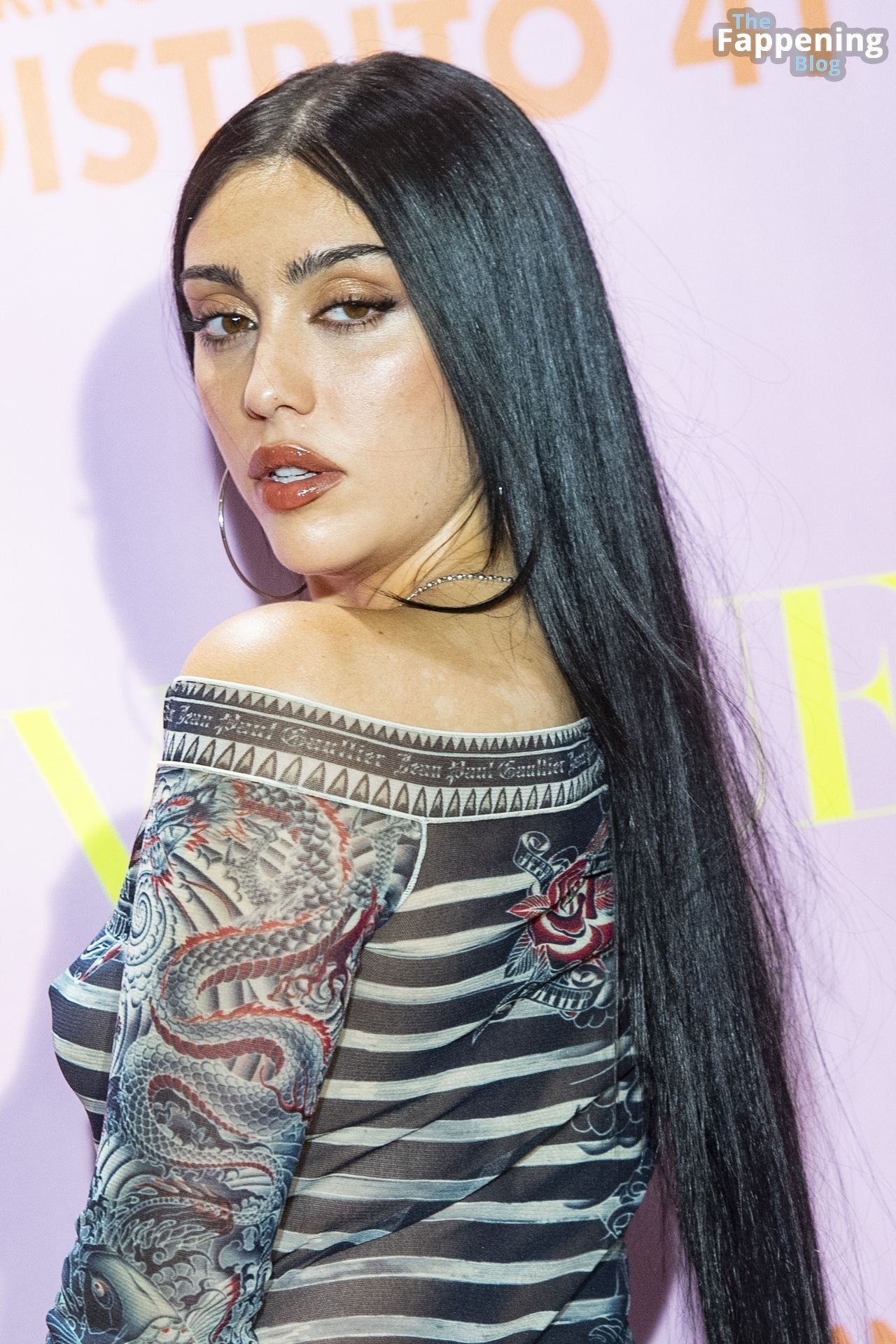 Lourdes Leon Flaunts Her Nude Breasts at the Vogue Fashion Night Out in Madrid (39 Photos)