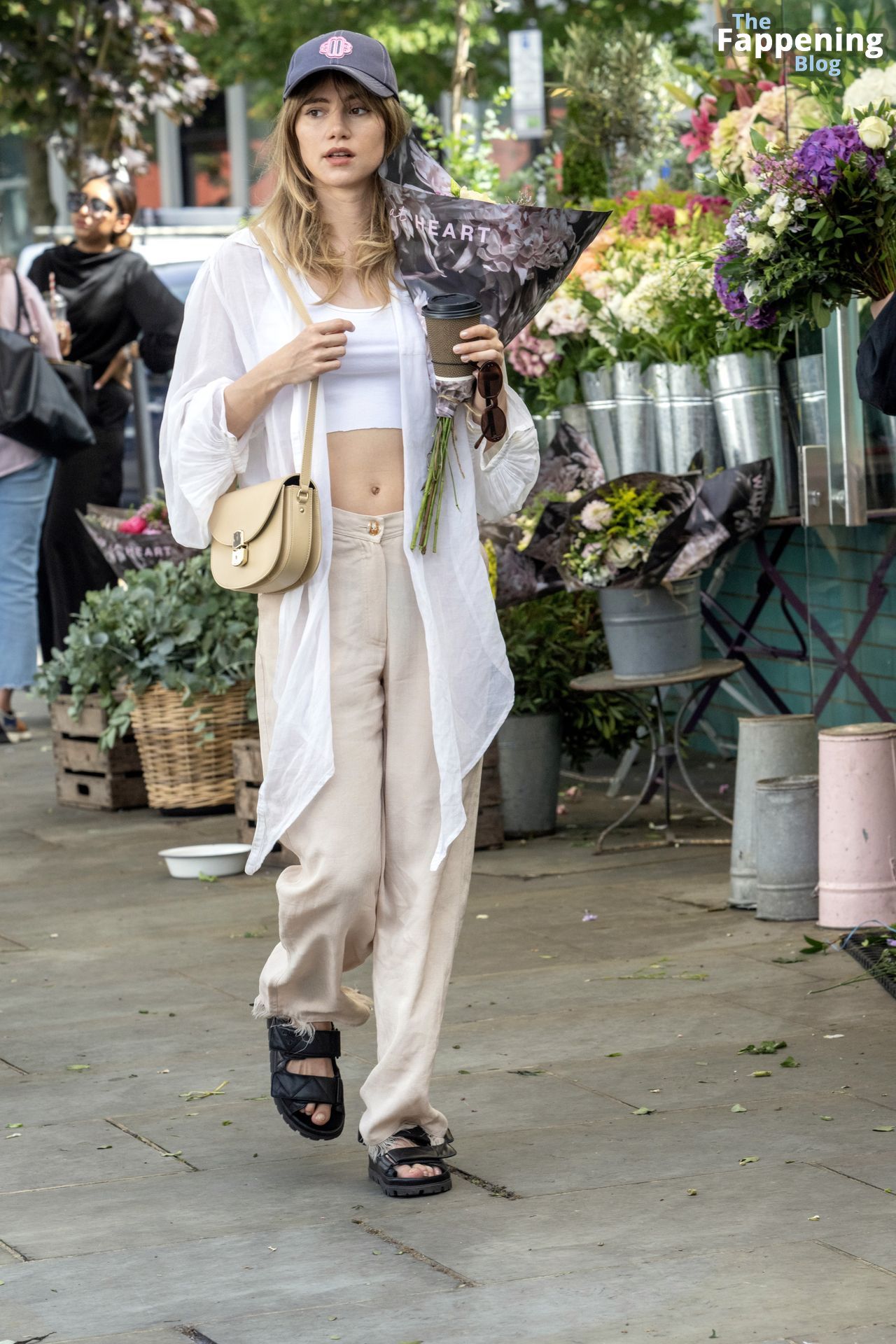 Suki Waterhouse Goes Braless in Notting Hill (7 Photos)