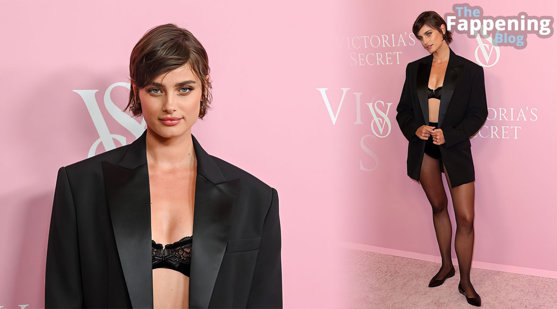 Taylor Hill Flaunts Her Sexy Legs &amp; Underwear at the Victoria’s Secret World Tour 2023 Event (26 Photos)