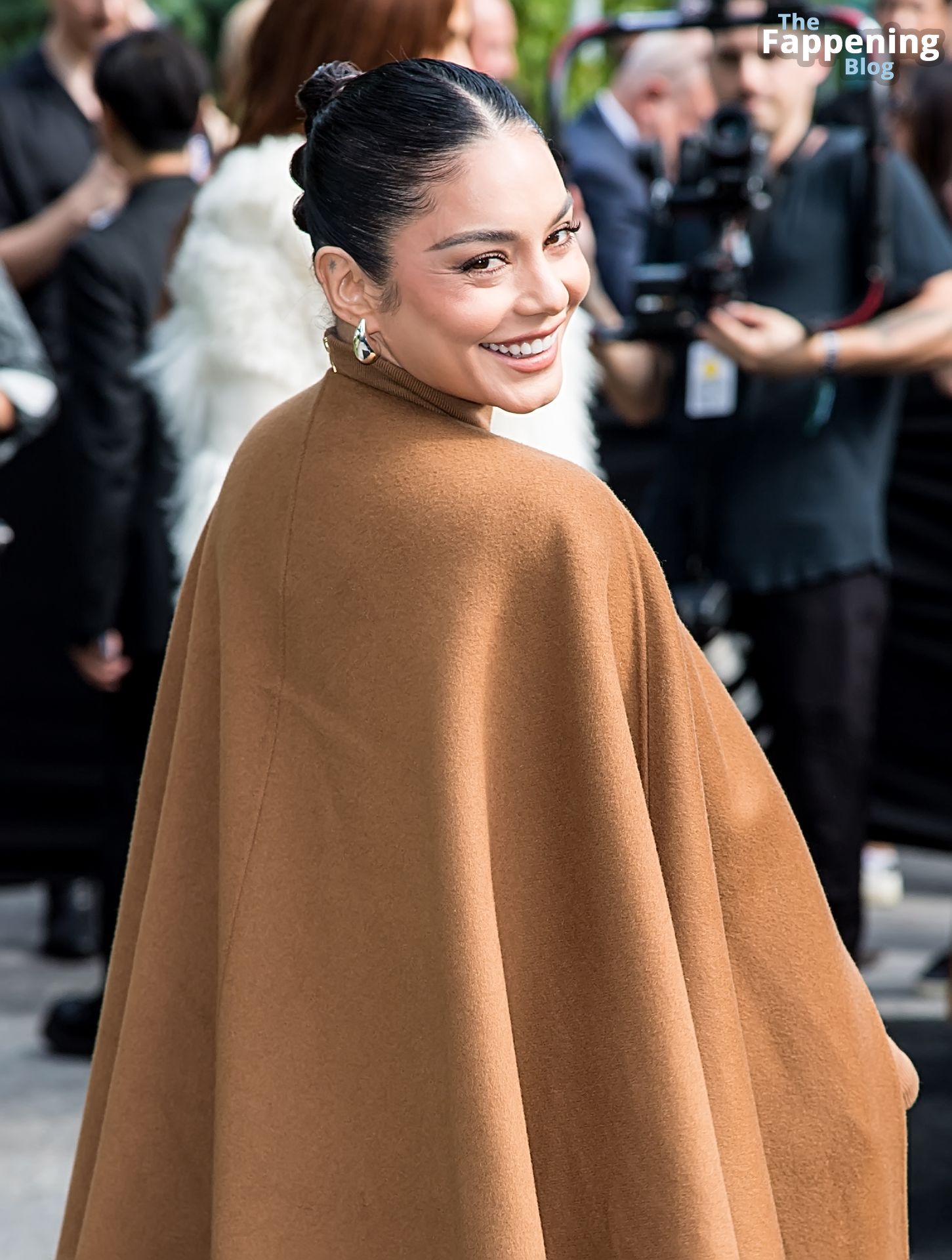 Vanessa Hudgens Displays Her Pokies as She Attends the Michael Kors Show in Brooklyn (94 Photos)