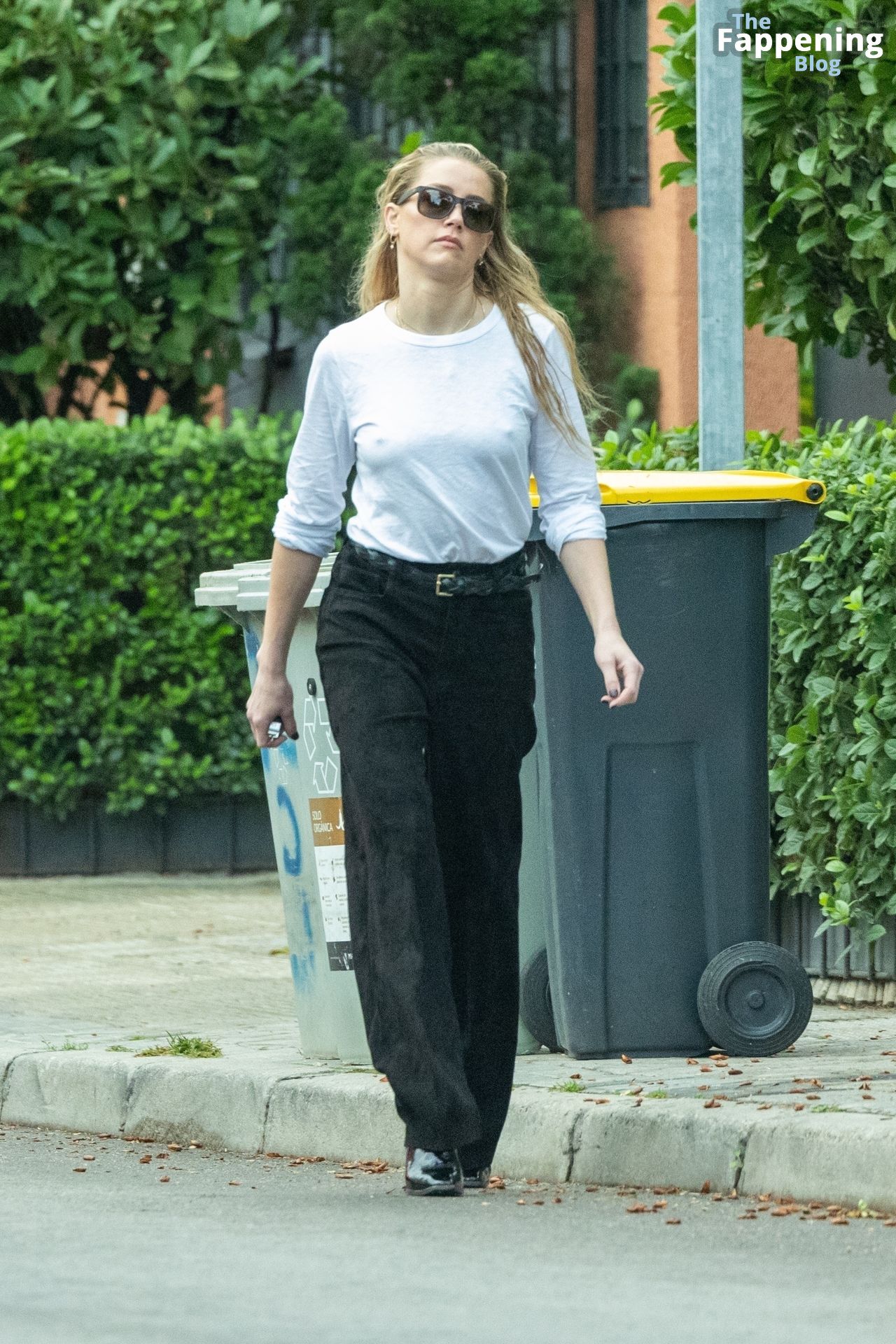 Amber Heard Shows Off Her Pokies as She Enjoys a Day in Madrid (63 Photos)