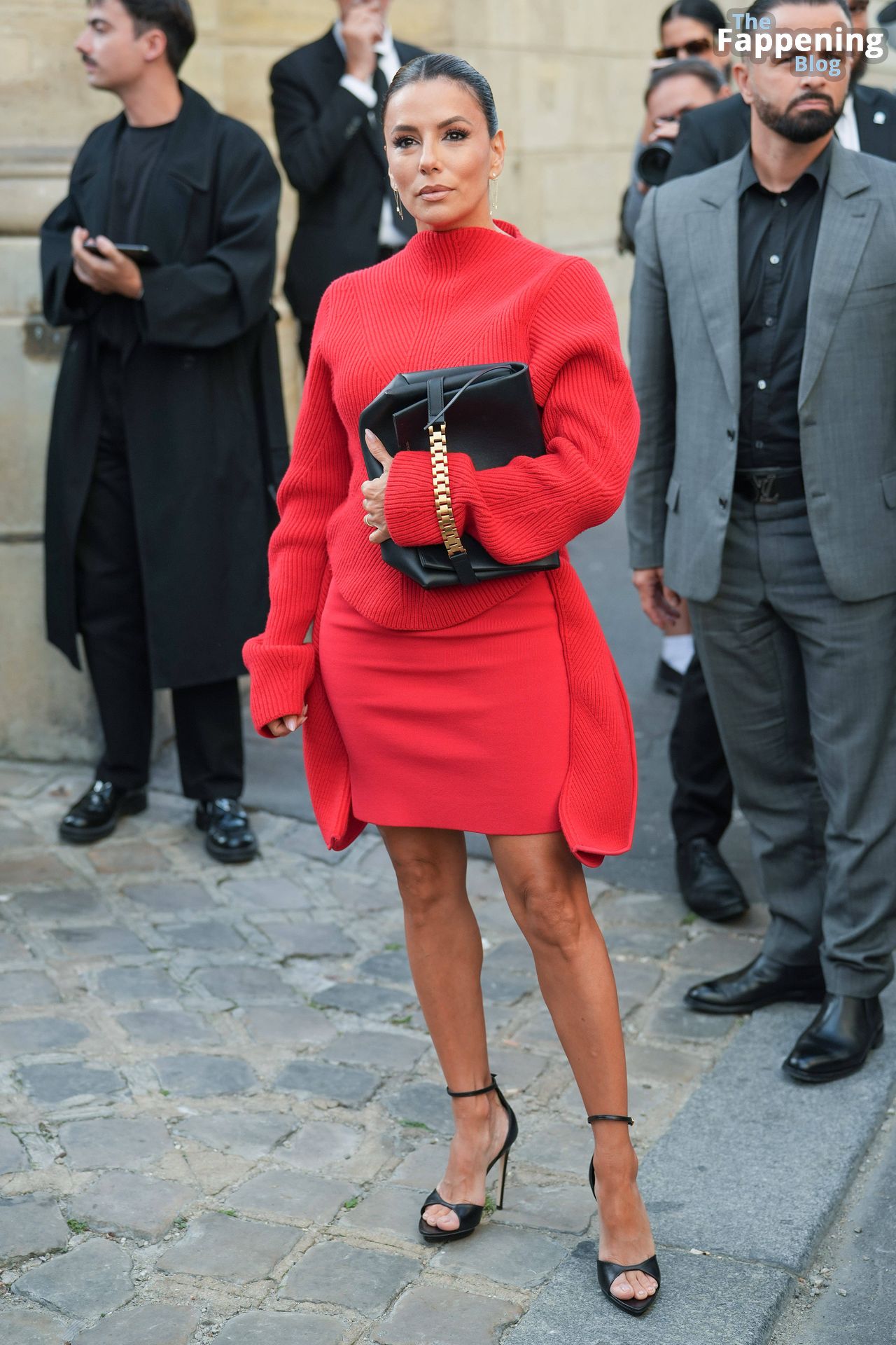 Eva Longoria Flaunts Her Sexy Legs at the Victoria Beckham Show in Paris (90 Photos)