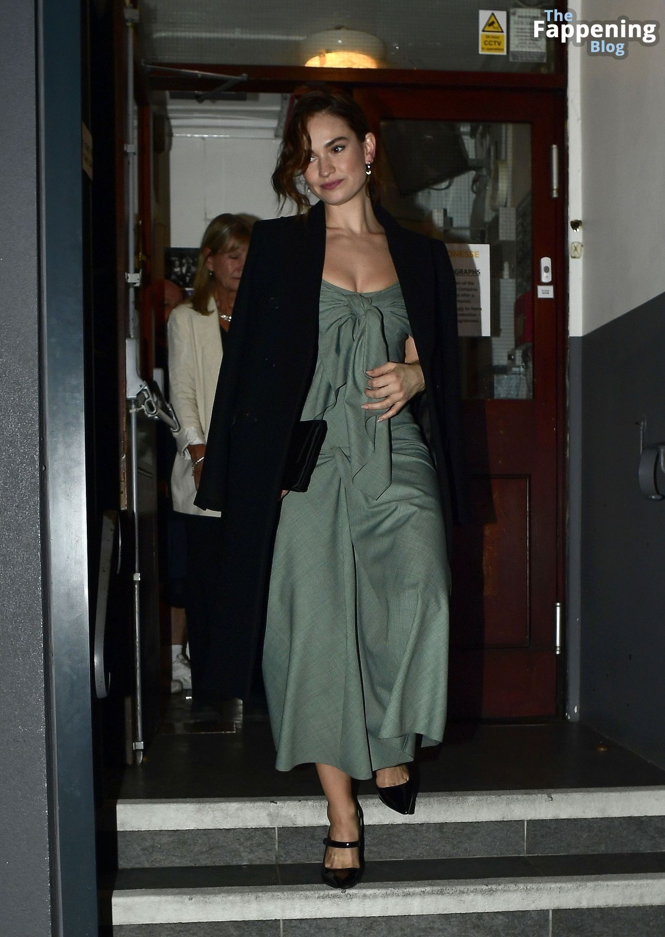 Lily James Looks Stunning at the Harold Pinter Theatre in London (25 Photos)