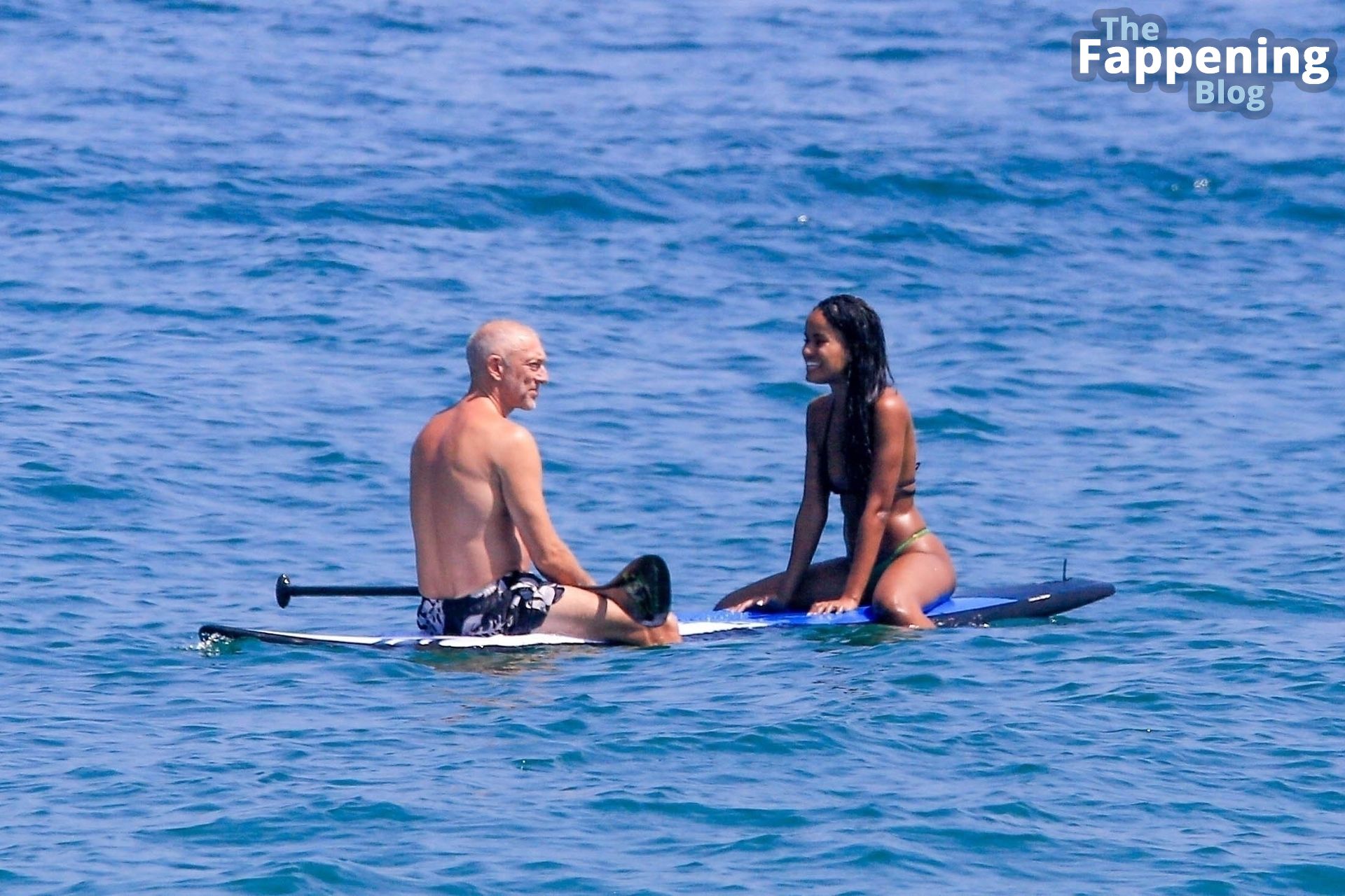 Narah Baptista &amp; Vincent Cassel Enjoy a Day of Paddle-Boarding in Sunny Rio Janeiro (61 Photos)