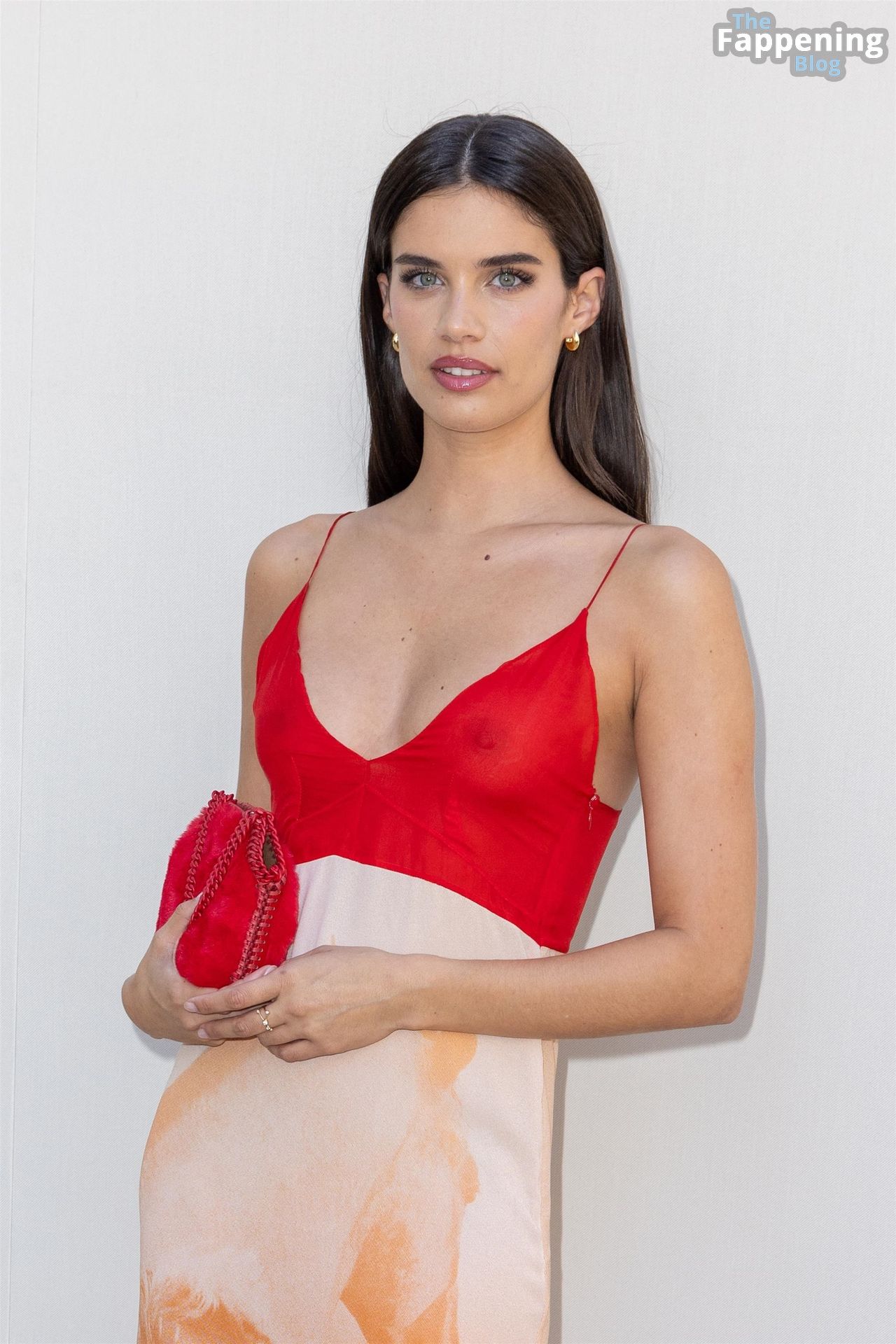Sara Sampaio Flashes Her Nude Tits at the Stella McCartney Show in Paris (30 Photos)