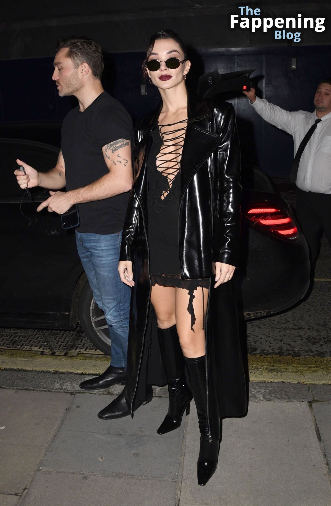 Amy Jackson Stuns During a Night Out for Dinner with Ed Westwick in London (8 Photos)