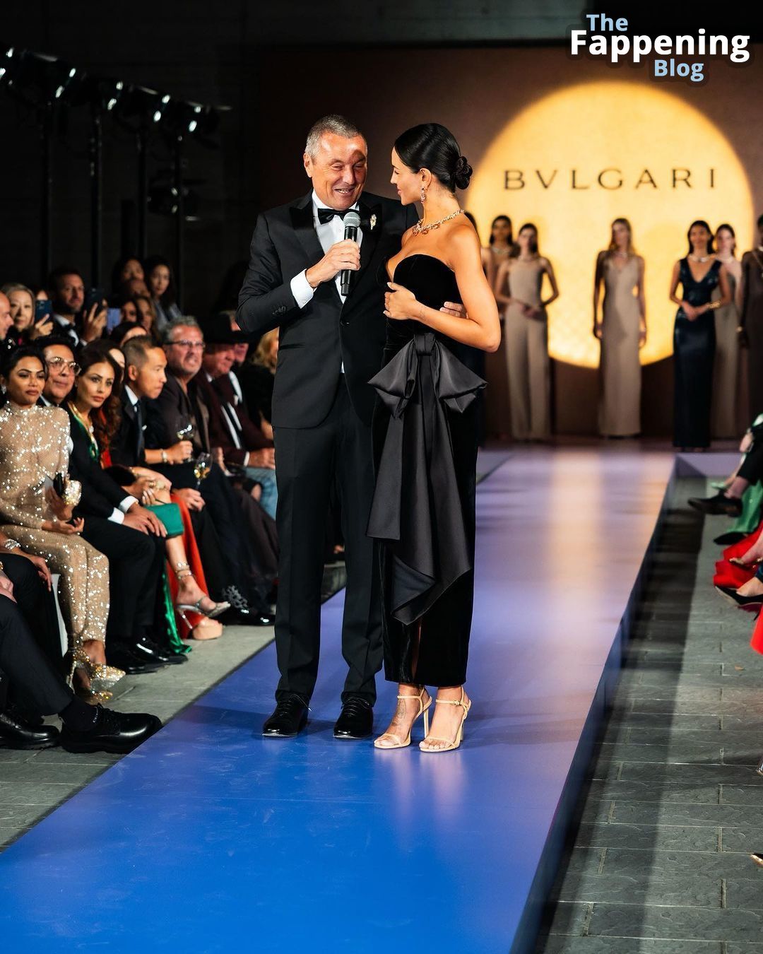 Eiza Gonzalez Looks Beautiful in a Low-Cut Dress at the Bulgari Event (10 Photos)