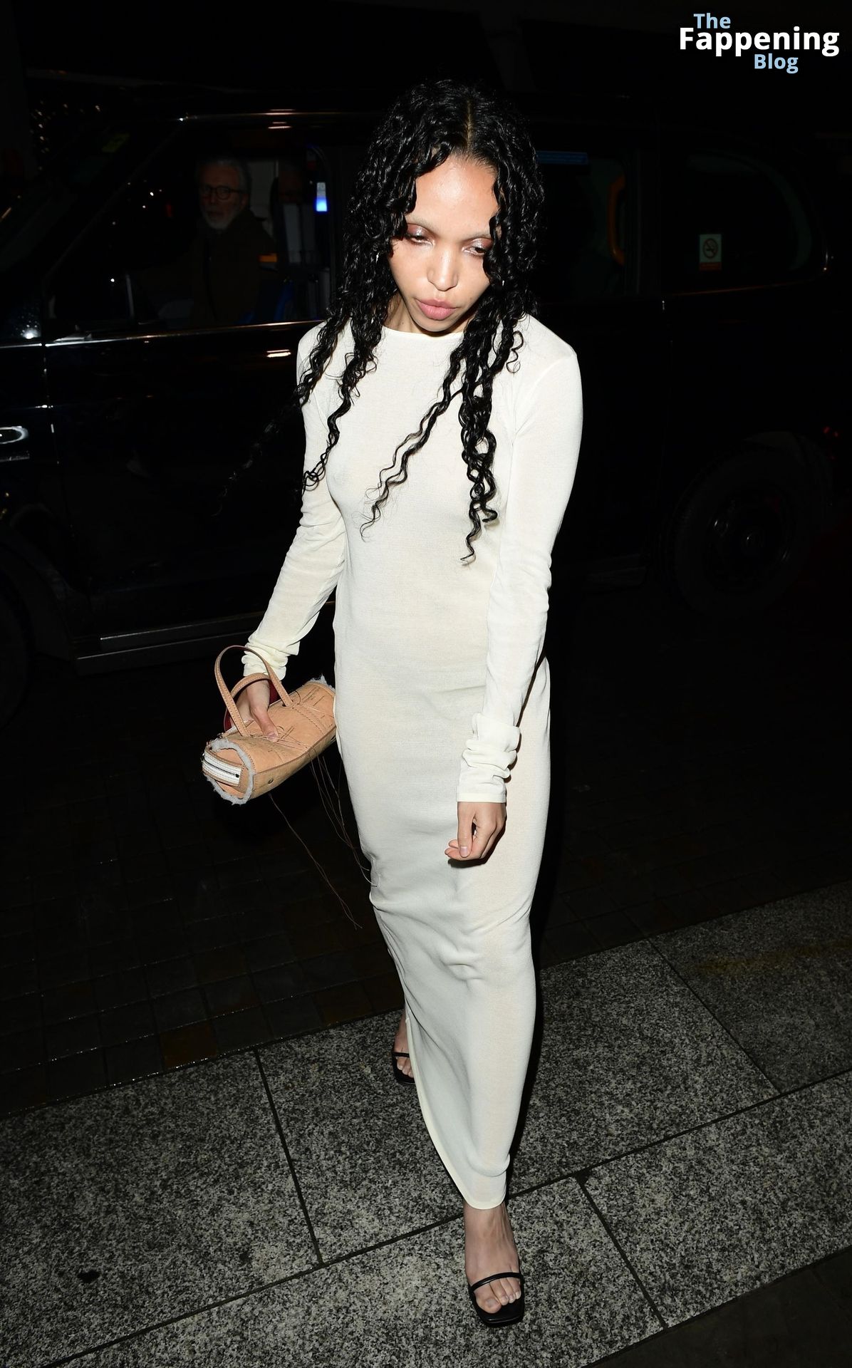 Braless FKA Twigs Exits the British Vogue’s Forces for Change Party in London (12 Photos)