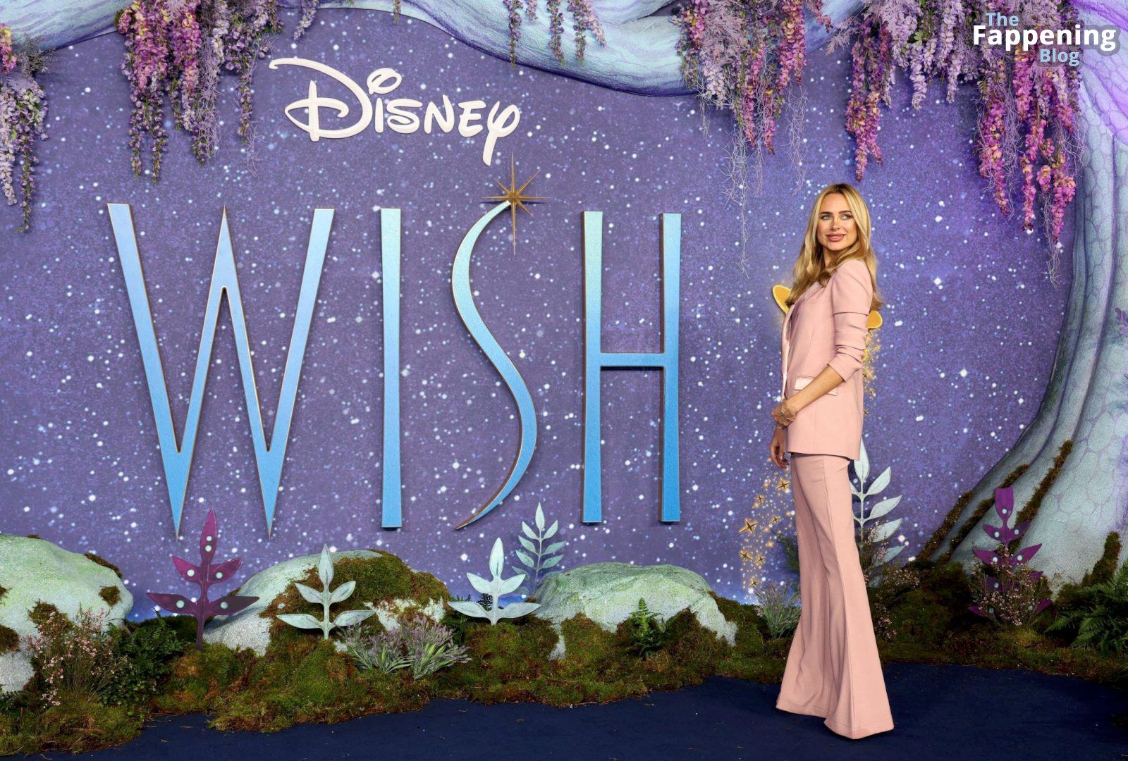 Kimberley Garner Looks Hot Without a Bra at the ‘Wish’ Premiere in London (21 Photos)