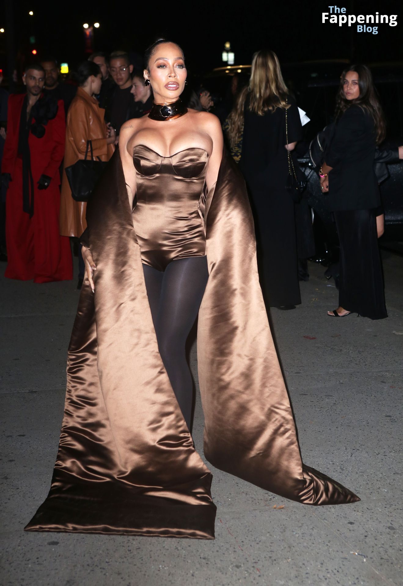 La La Anthony Displays Her Sexy Boobs at the 2023 CFDA Fashion Awards (36 Photos)