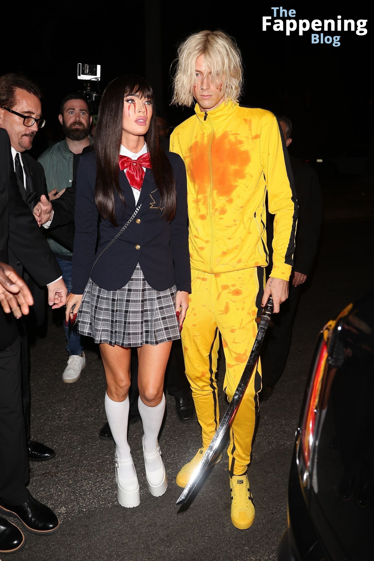 Megan Fox &amp; MGK Attend The CasaMigos Halloween Party (150 Photos)