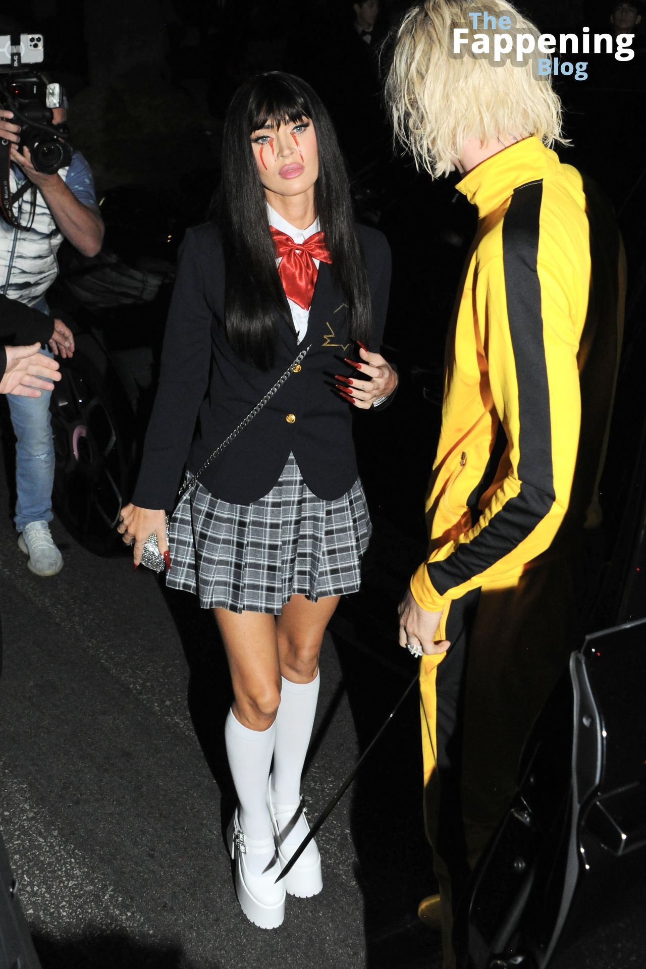 Megan Fox &amp; MGK Attend The CasaMigos Halloween Party (150 Photos)