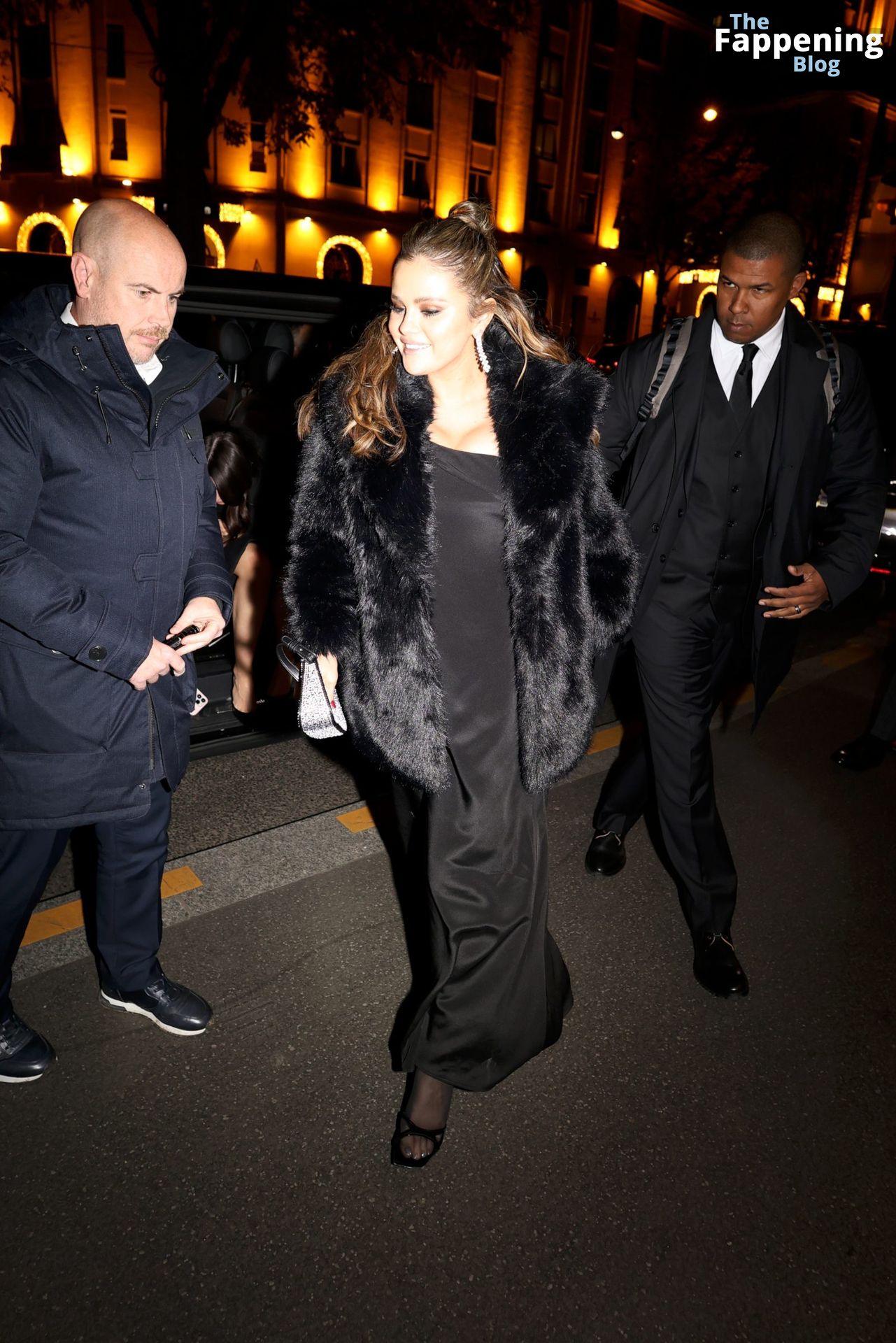 Selena Gomez Returns to Her Hotel After Attending a Friend’s Wedding in Paris (17 Photos)