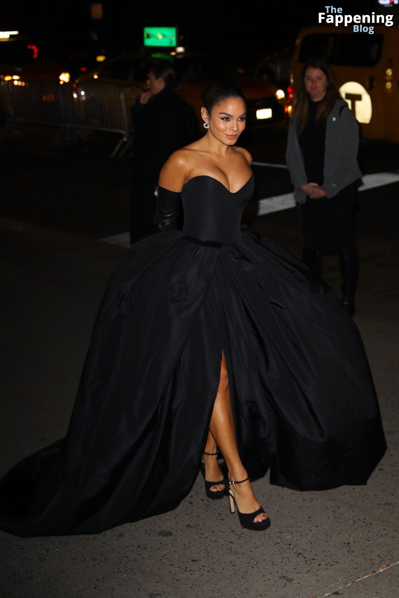 Vanessa Hudgens Stuns in a Black Dress at the 2023 CFDA Fashion Awards (154 Photos)