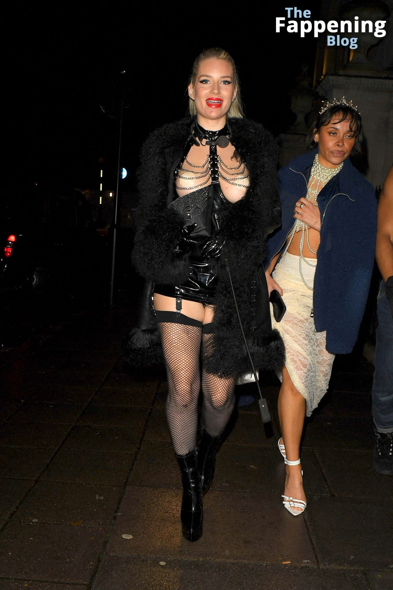 Lottie Moss Attends the Haunted House of Friends Halloween Party (9 Photos)