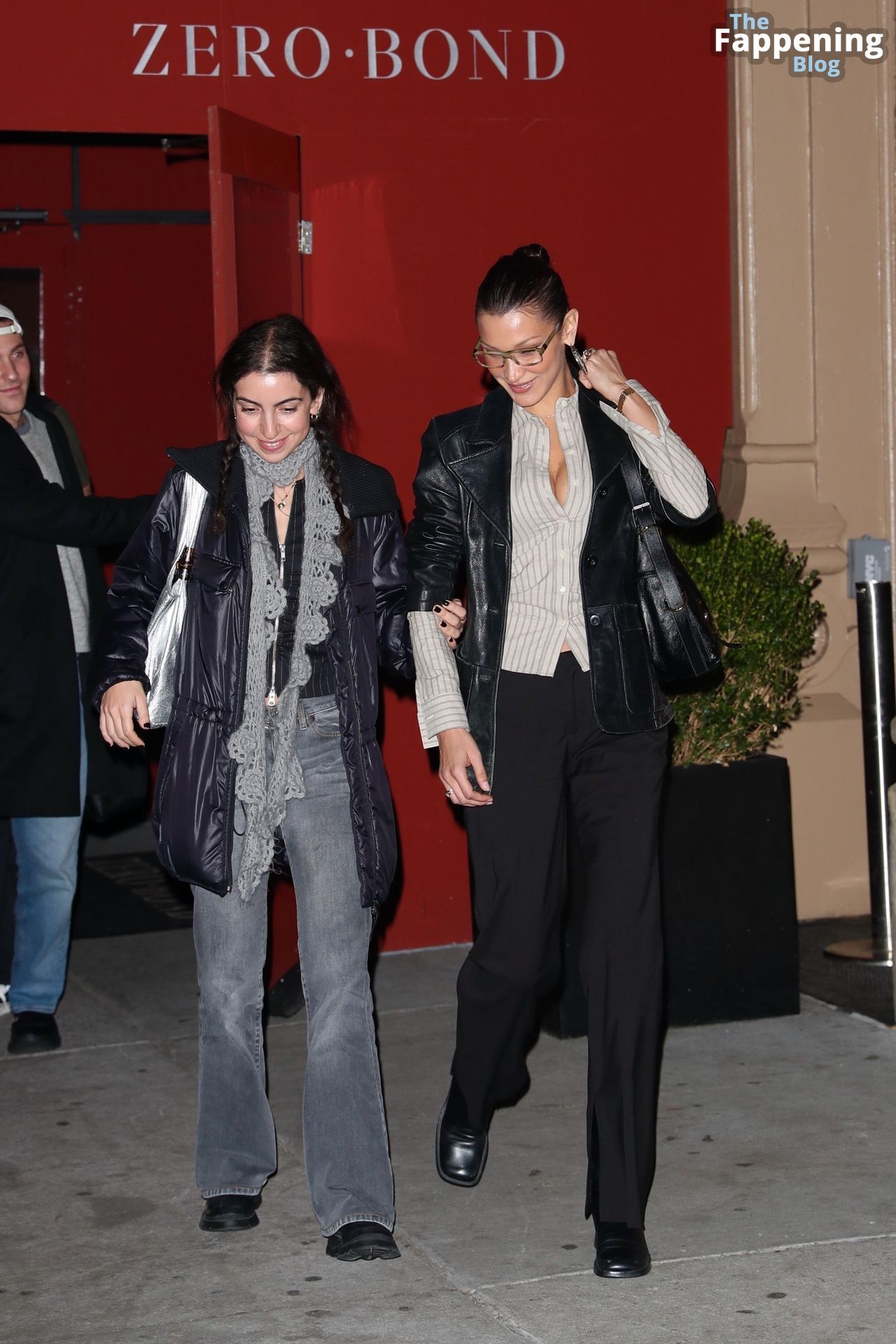 Bella Hadid Radiates Style and Joy in Burberry Earrings Leaving Zero Bond in New York (102 Photos)