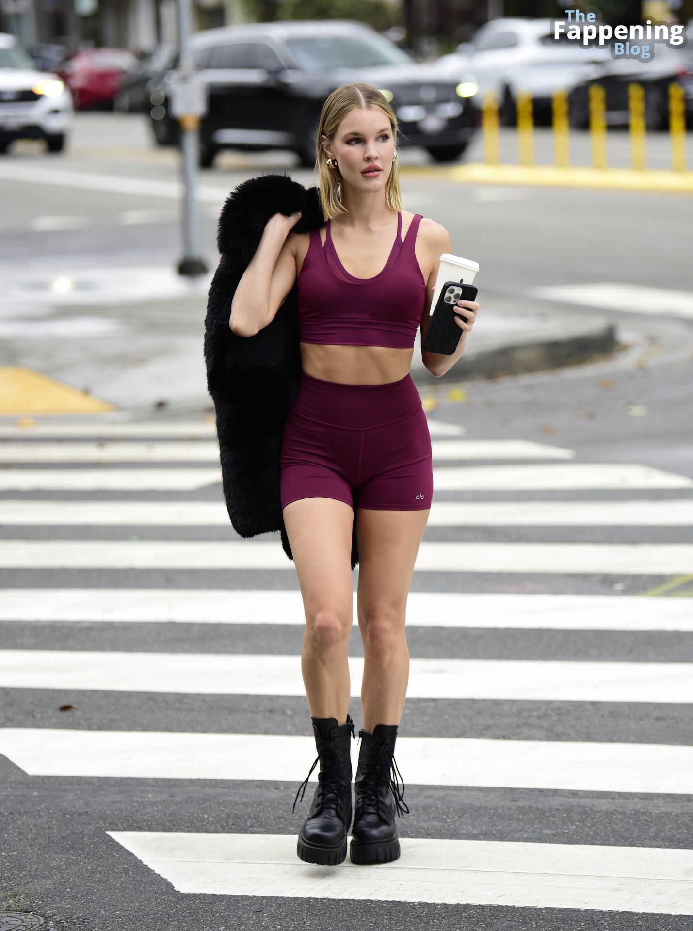 Joy Corrigan is Pictured After a Workout at Alo Yoga in LA (22 Photos)