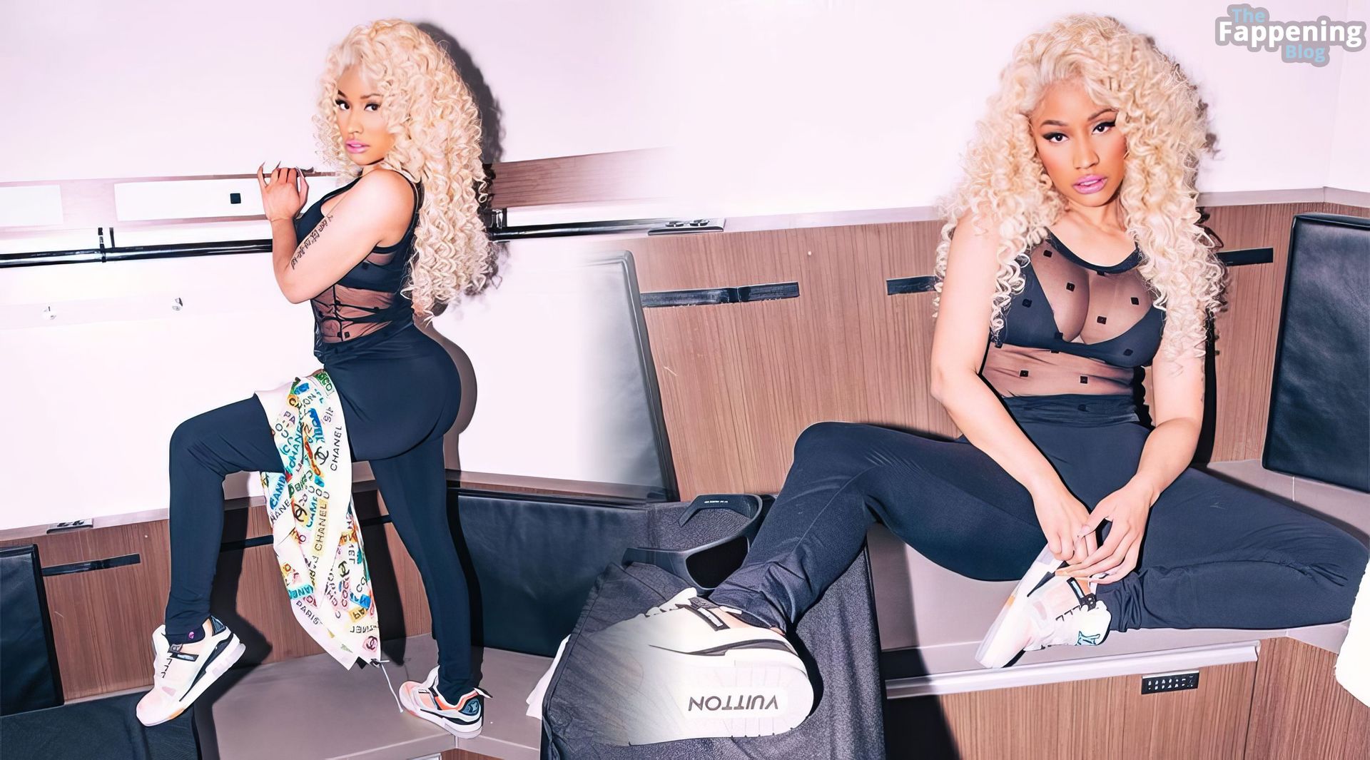 Nicki Minaj Displays Her Sexy Boobs &amp; Butt in a New Shoot (11 Photos)