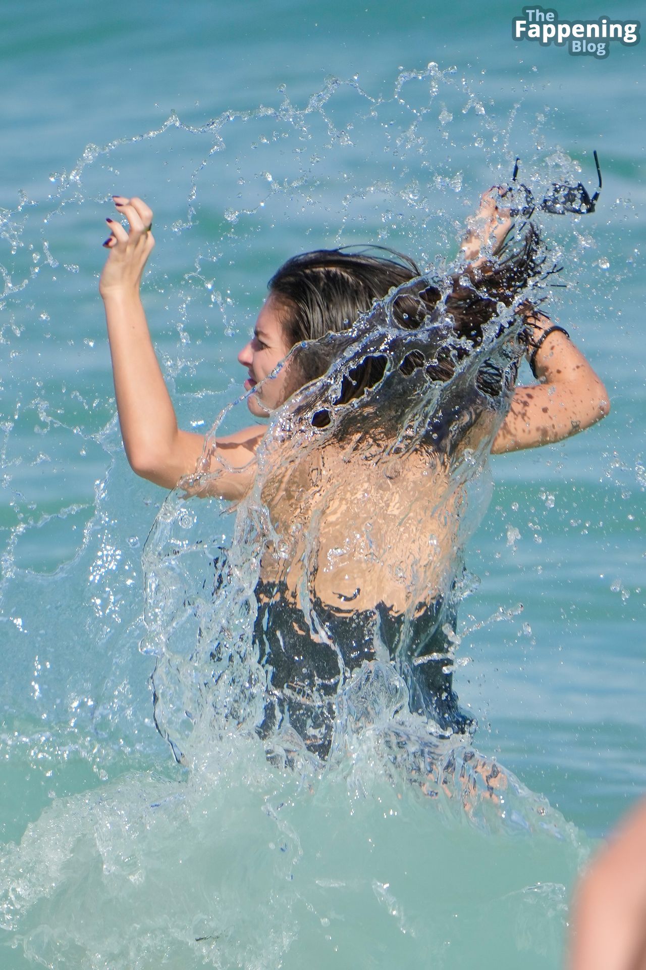 Thylane Blondeau Takes a Swim in Miami (25 Photos)